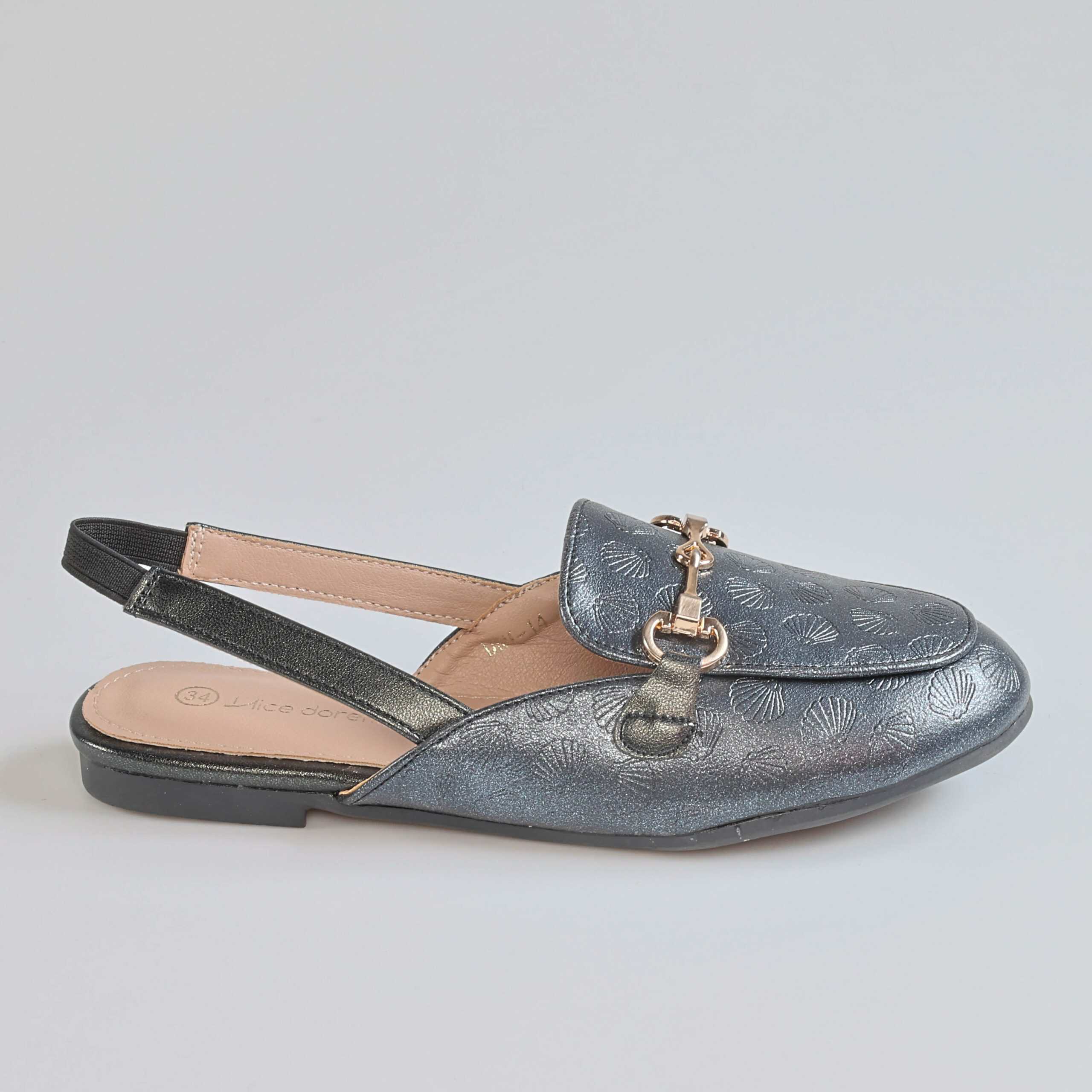 Cute Shine – Ballerines Fille en Noir.