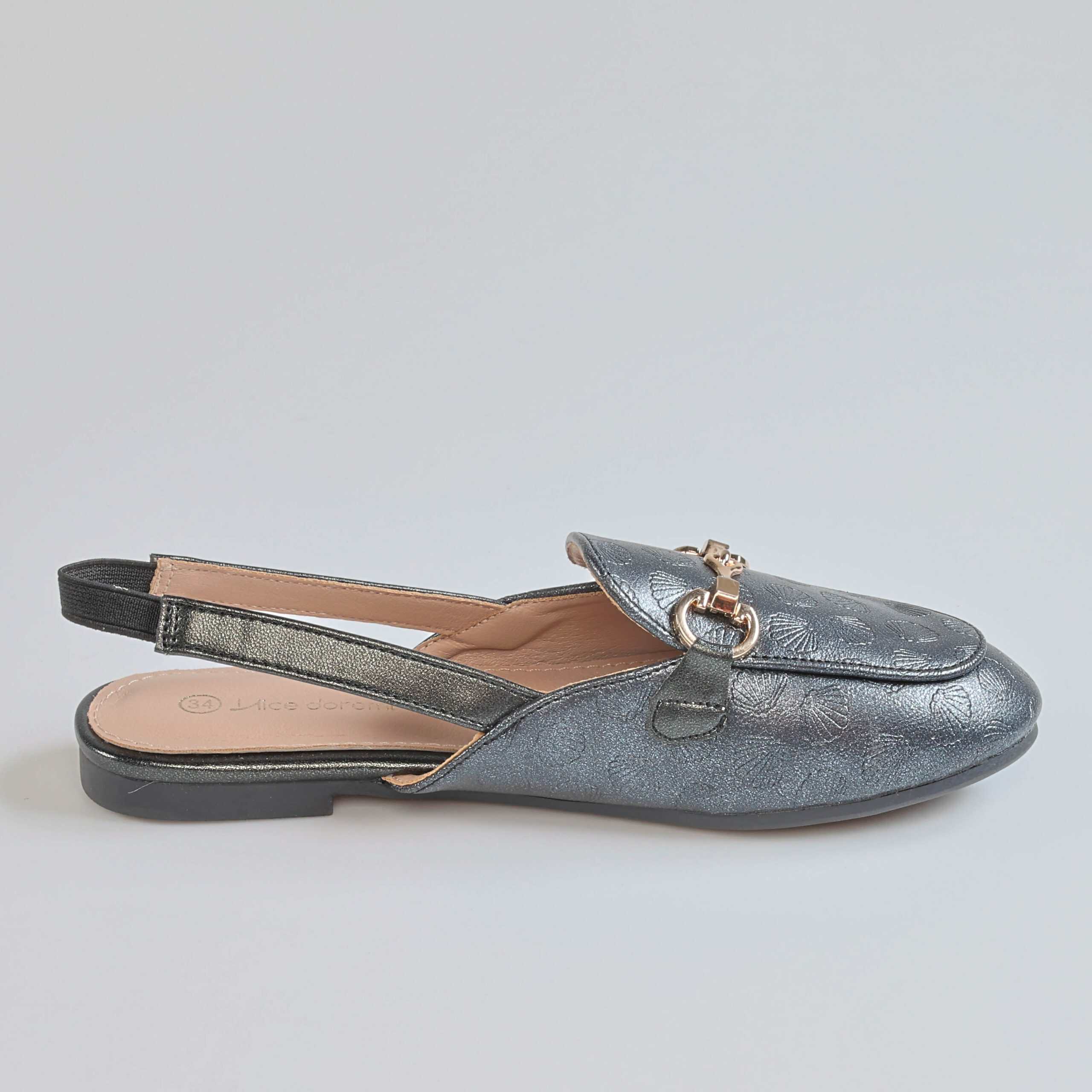 Cute Shine – Ballerines Fille en Noir.