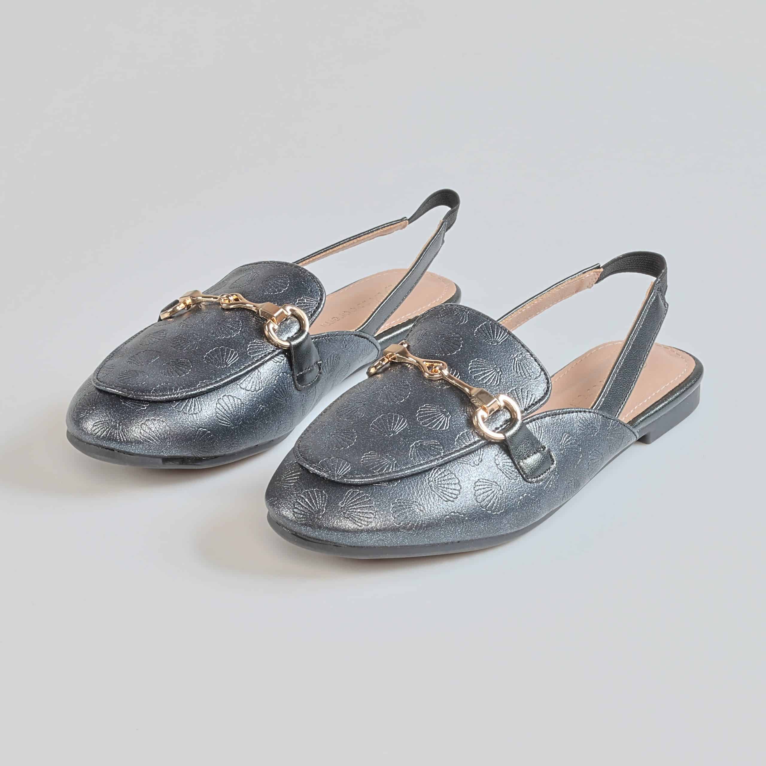 Cute Shine – Ballerines Fille en Noir.