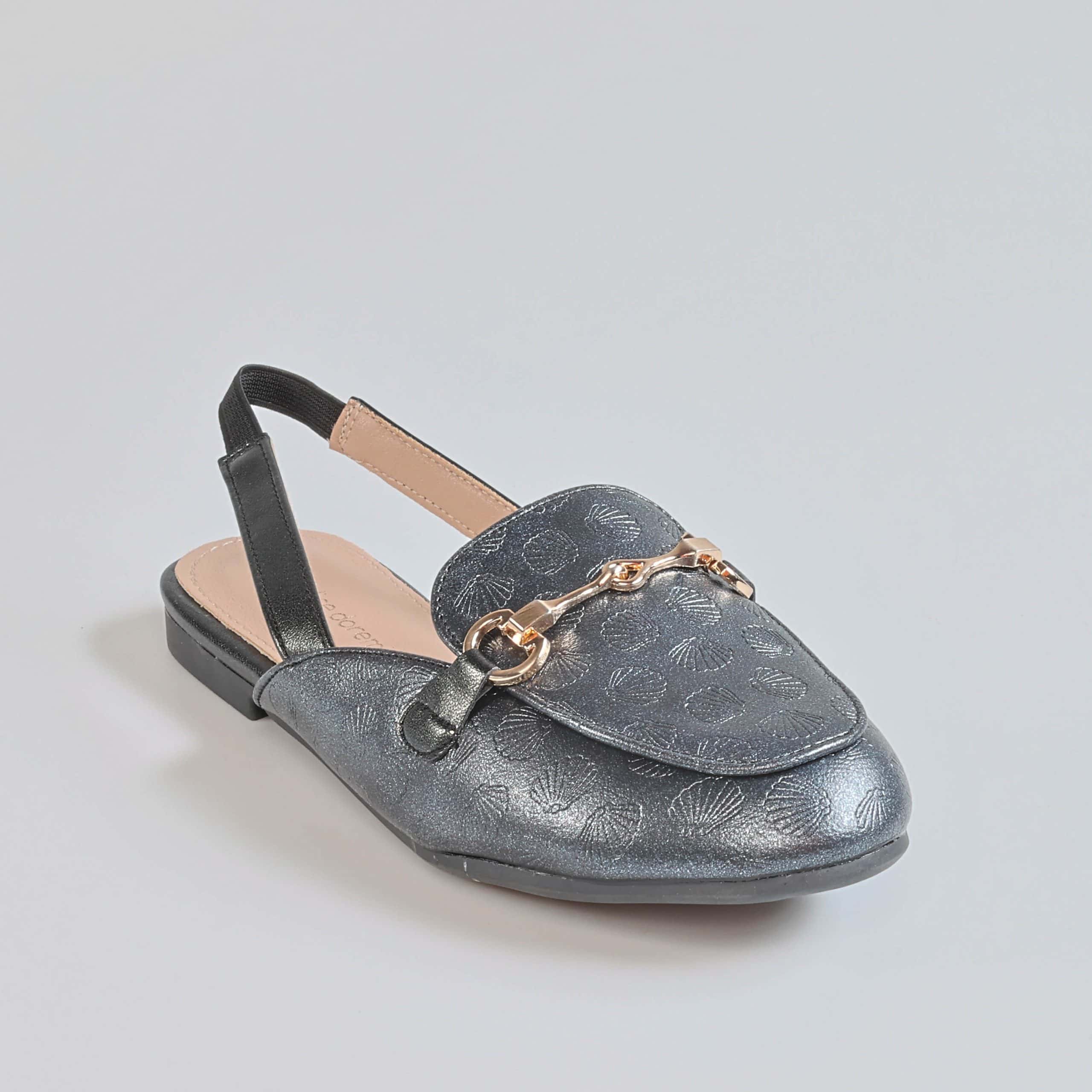 Cute Shine – Ballerines Fille en Noir.