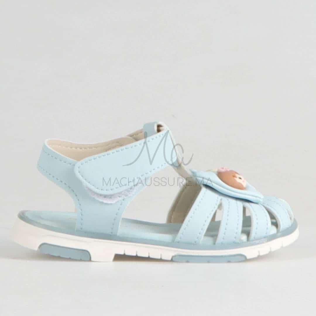 Judit - Sandales pour fille en Bleu ciel (25-30).