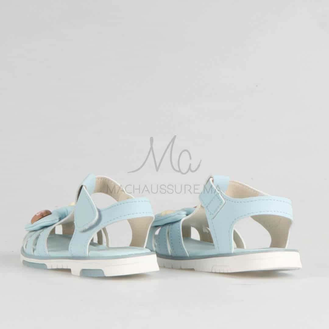 Judit - Sandales pour fille en Bleu ciel (25-30).