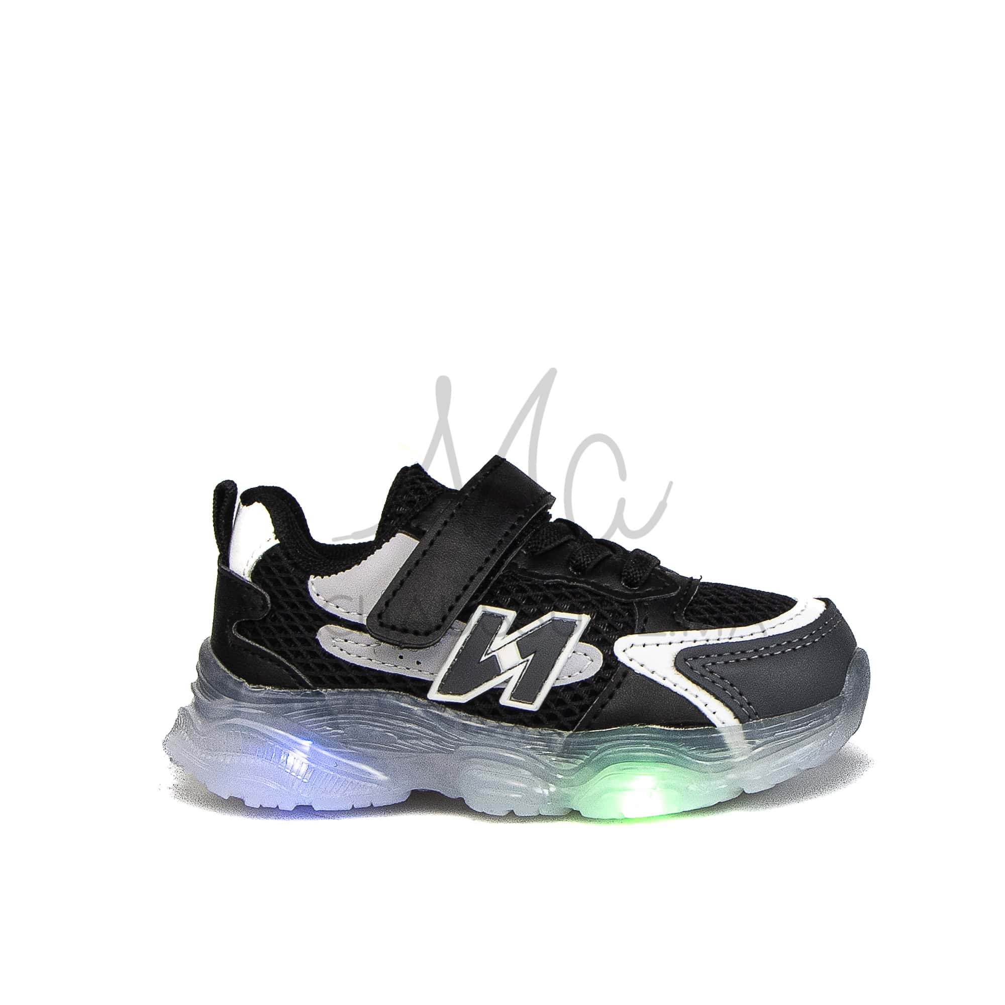 Jad – Baskets enfants en Noir.