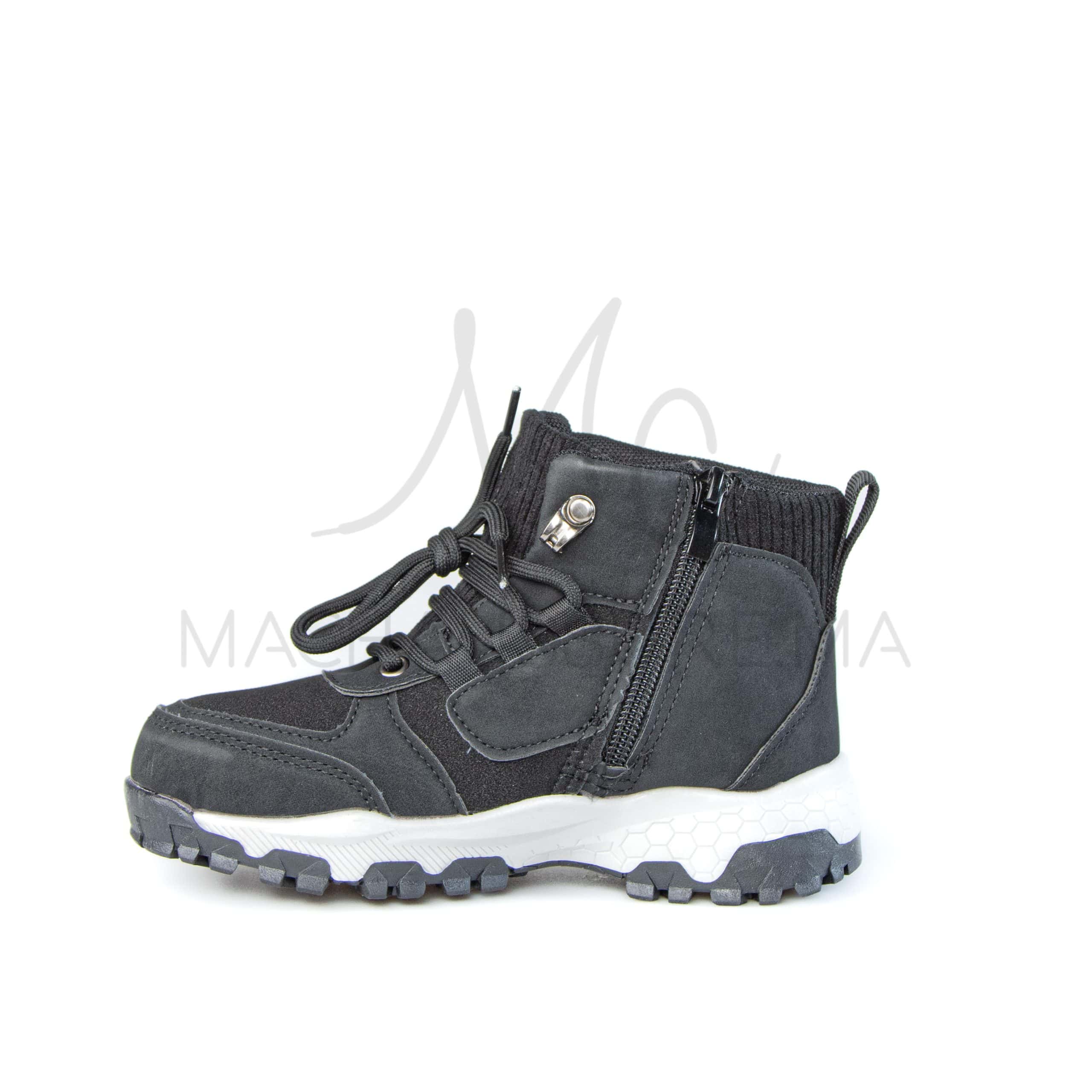 Winner – Bottines garçon en Noir.