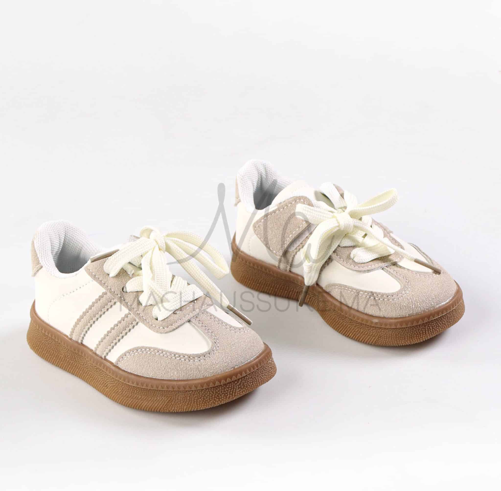 SkySteps - Baskets Enfants en Gris.