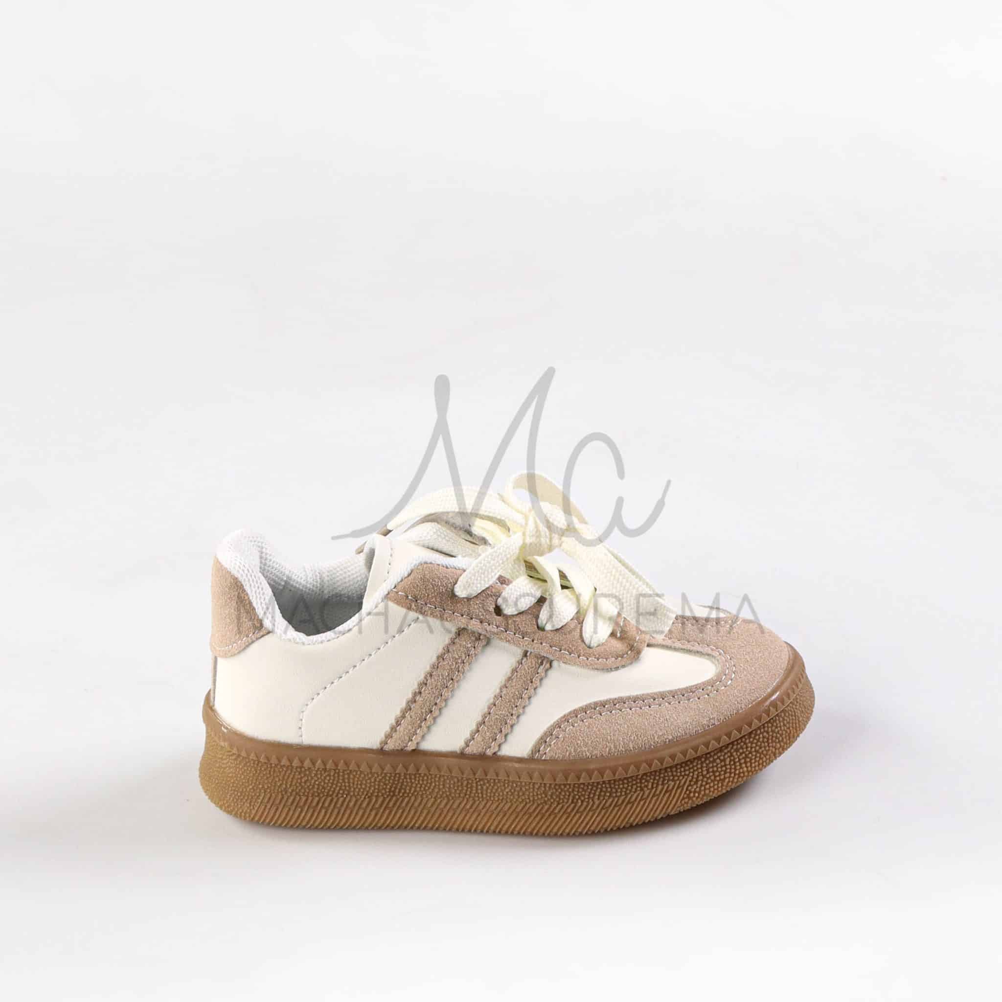 SkySteps - Baskets Enfants en Kaki.