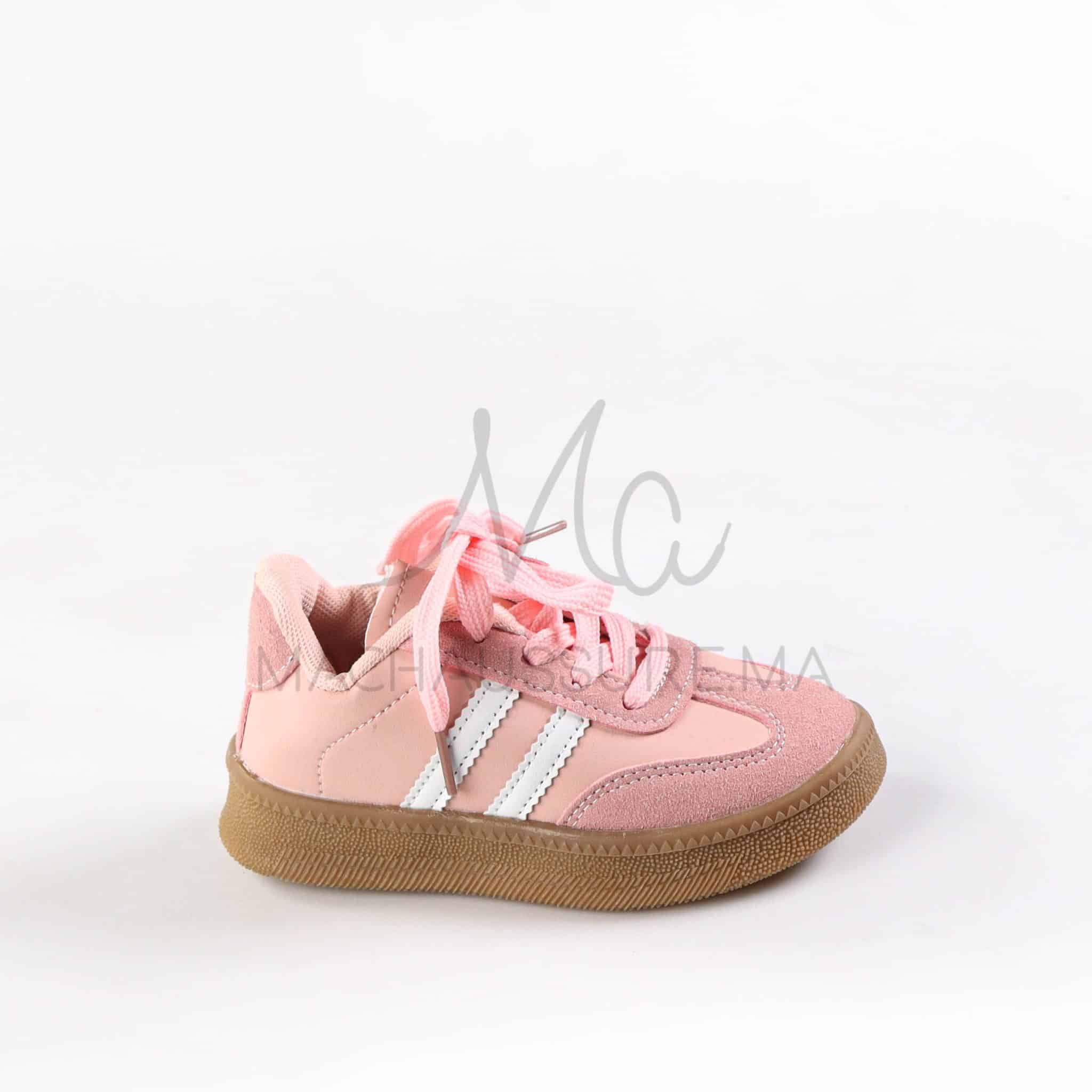 SkySteps - Baskets Enfants en Rose.