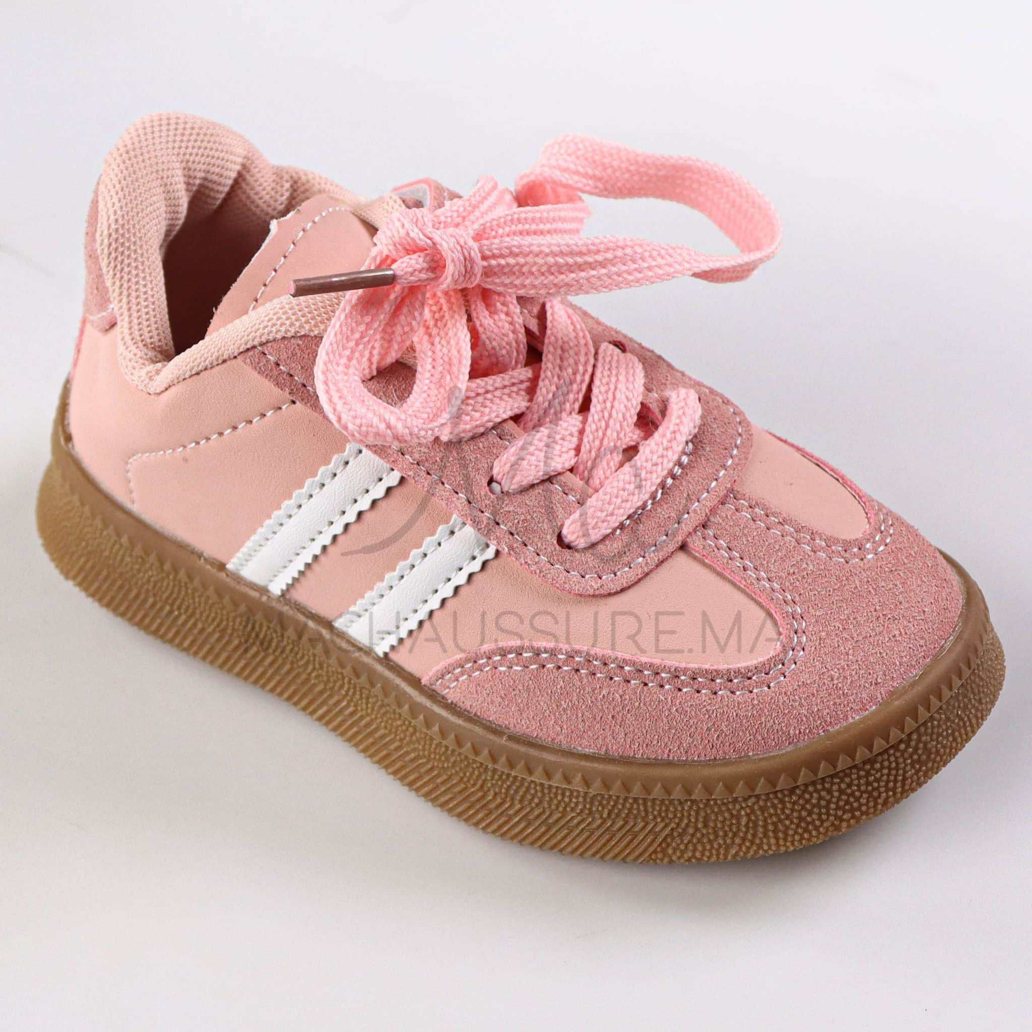 SkySteps - Baskets Enfants en Rose.