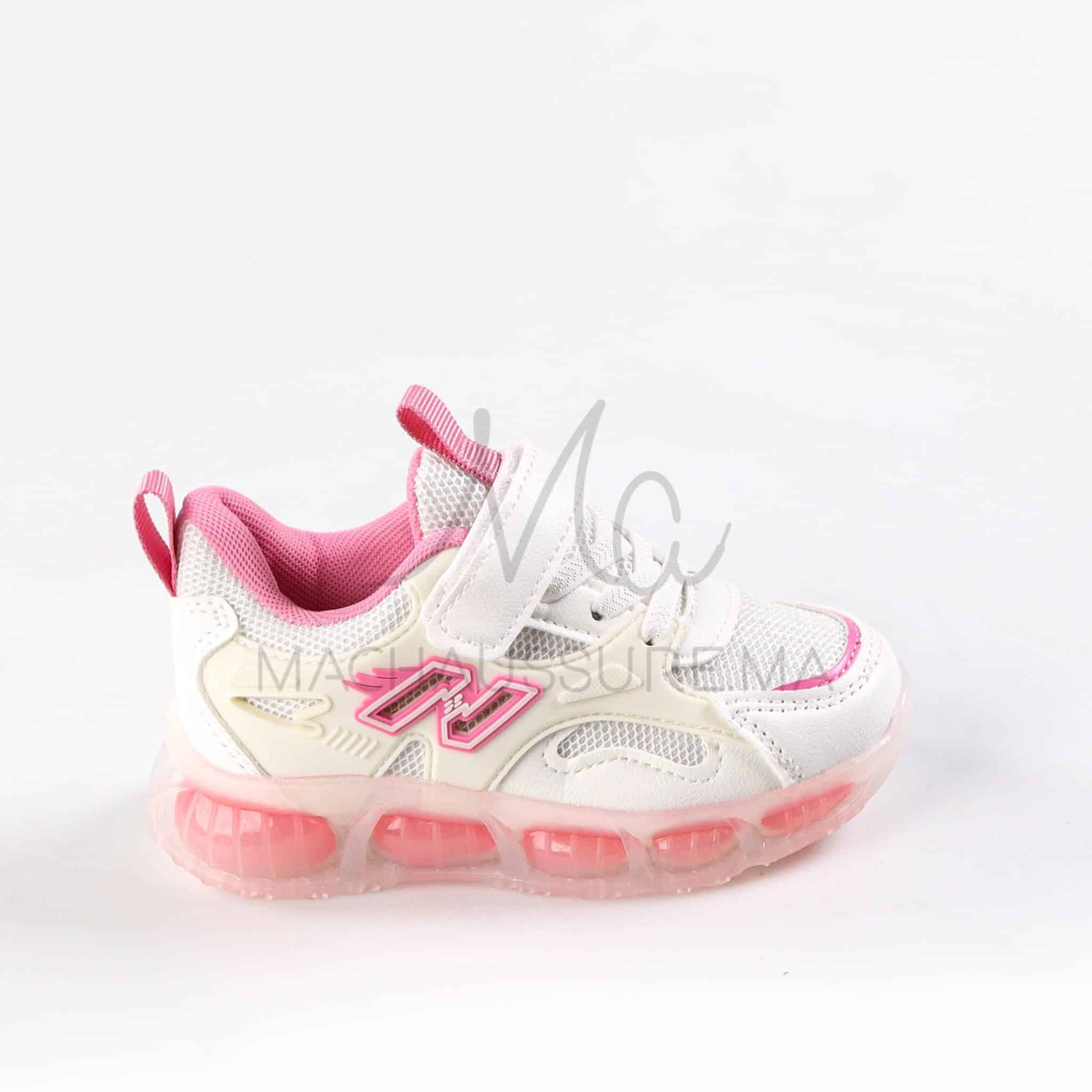 FlashWalk - Baskets enfants en Rose.