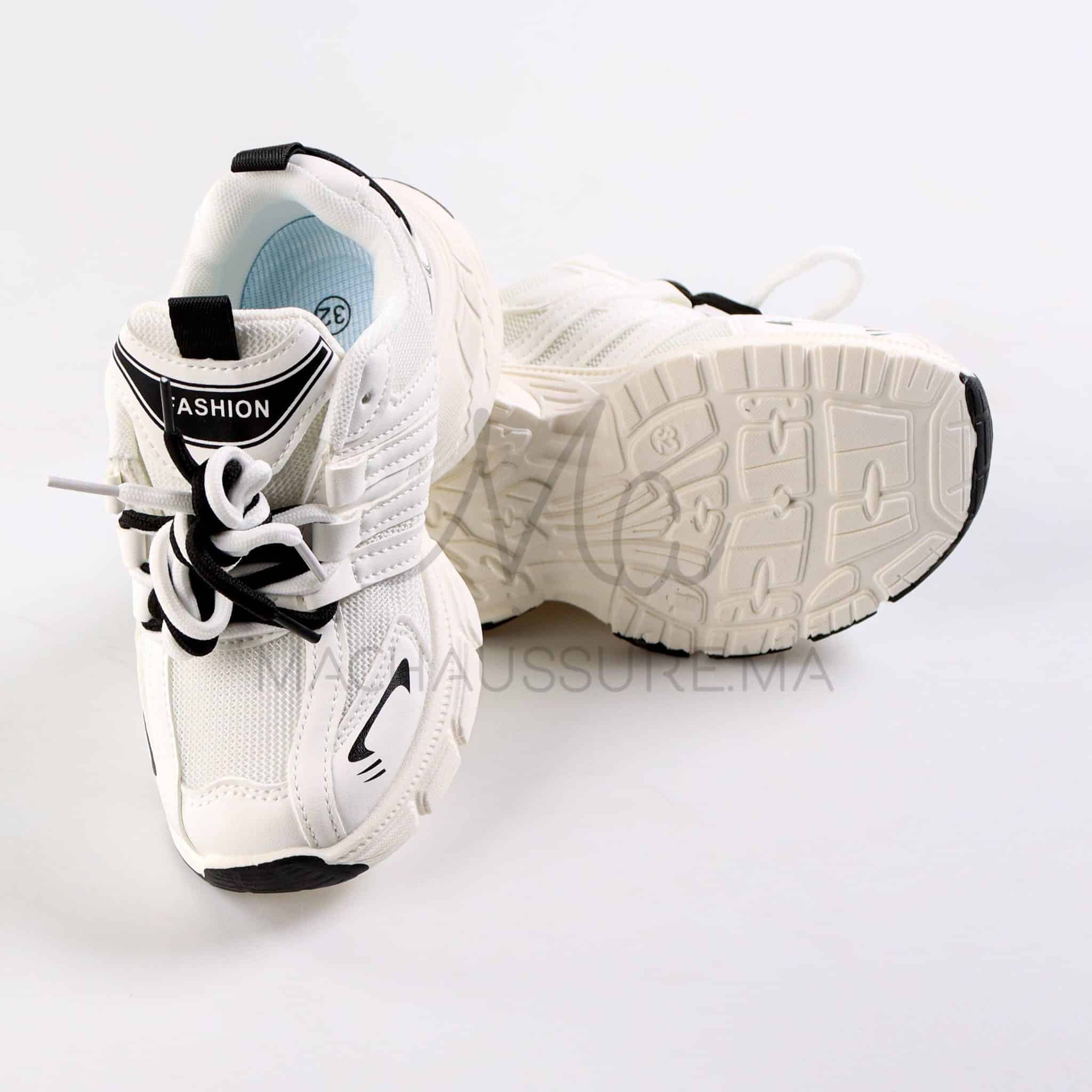 ActiveStep - Baskets enfants en Noir.
