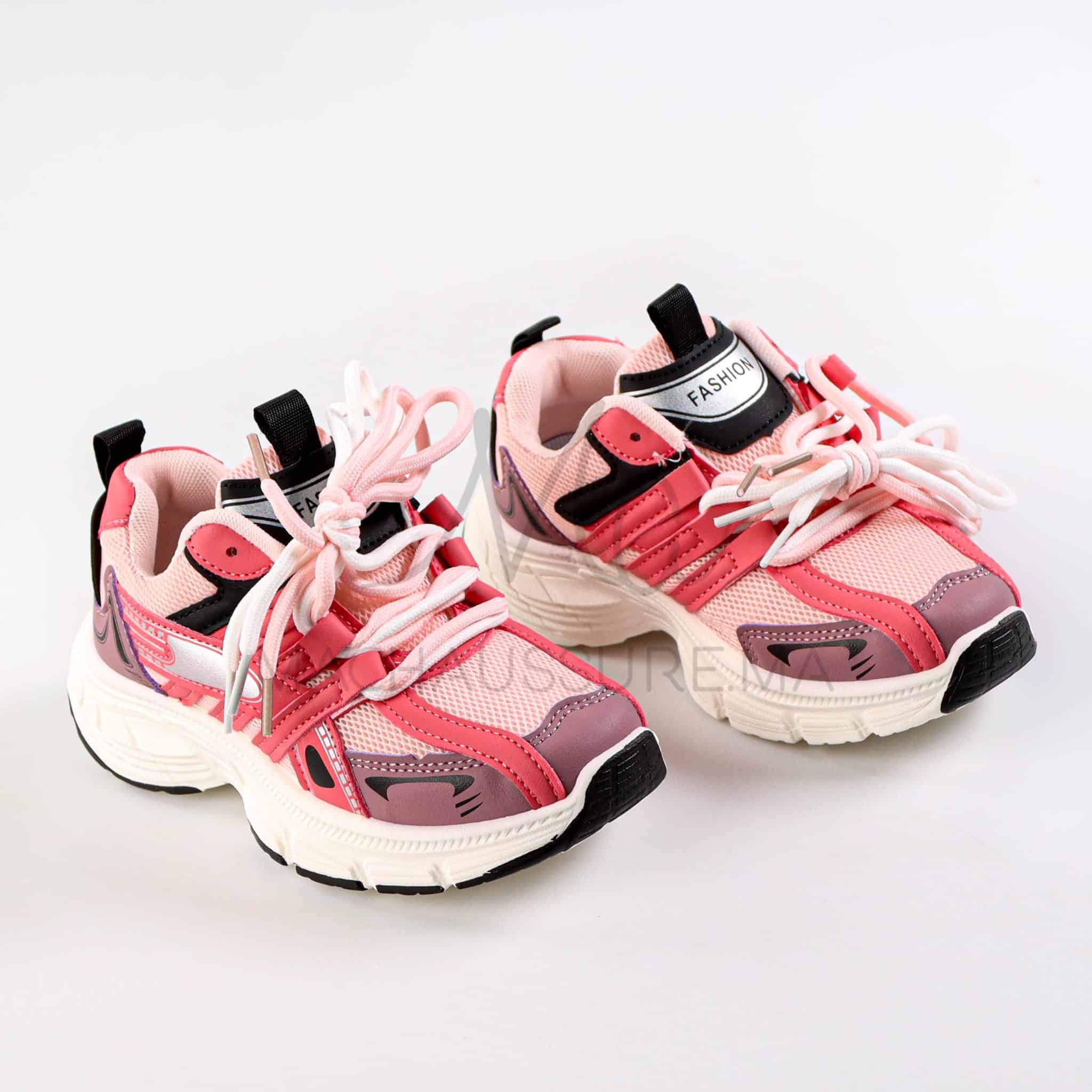 ActiveStep - Baskets enfants en Rose.