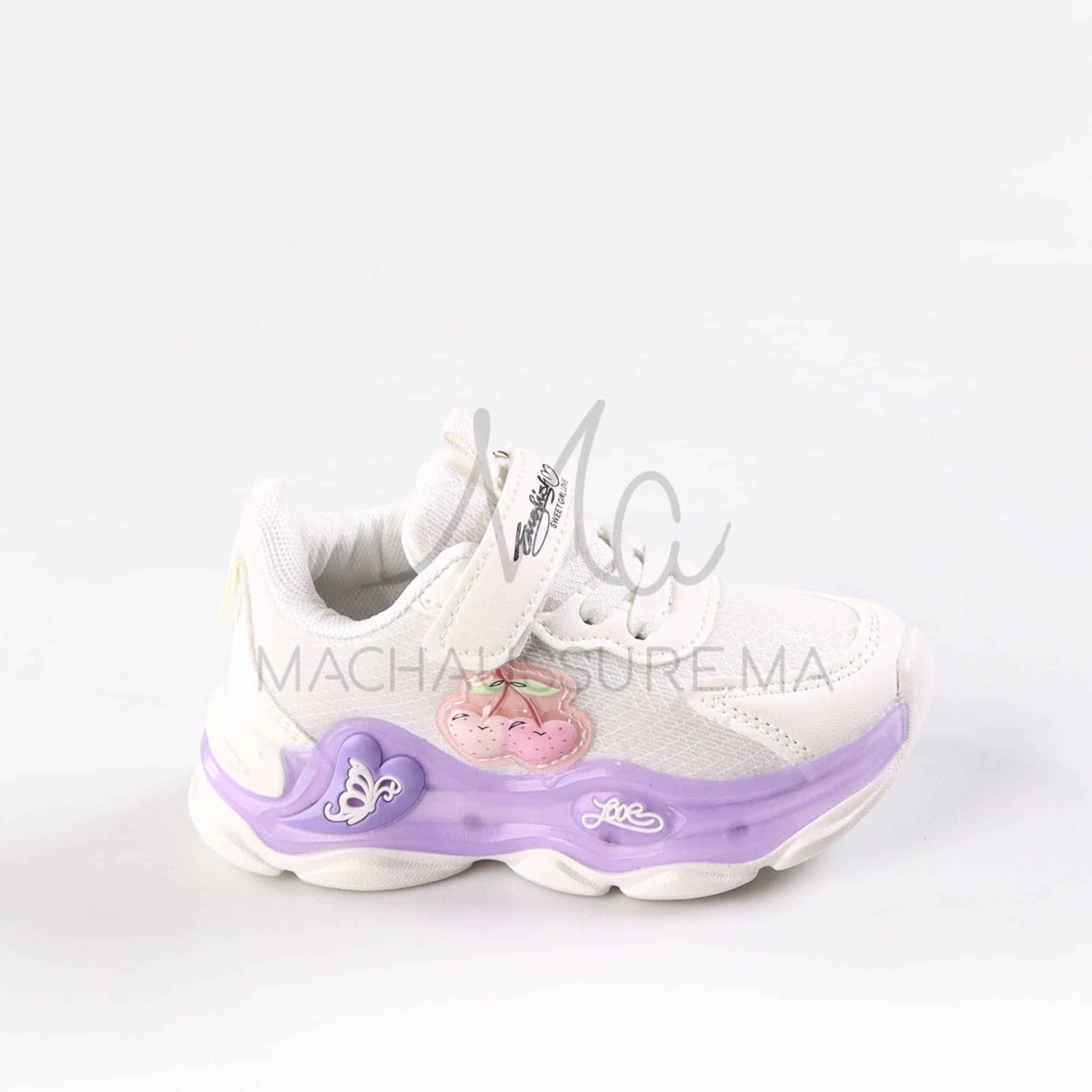 ShinyFairy - Baskets Enfants en Mauve.