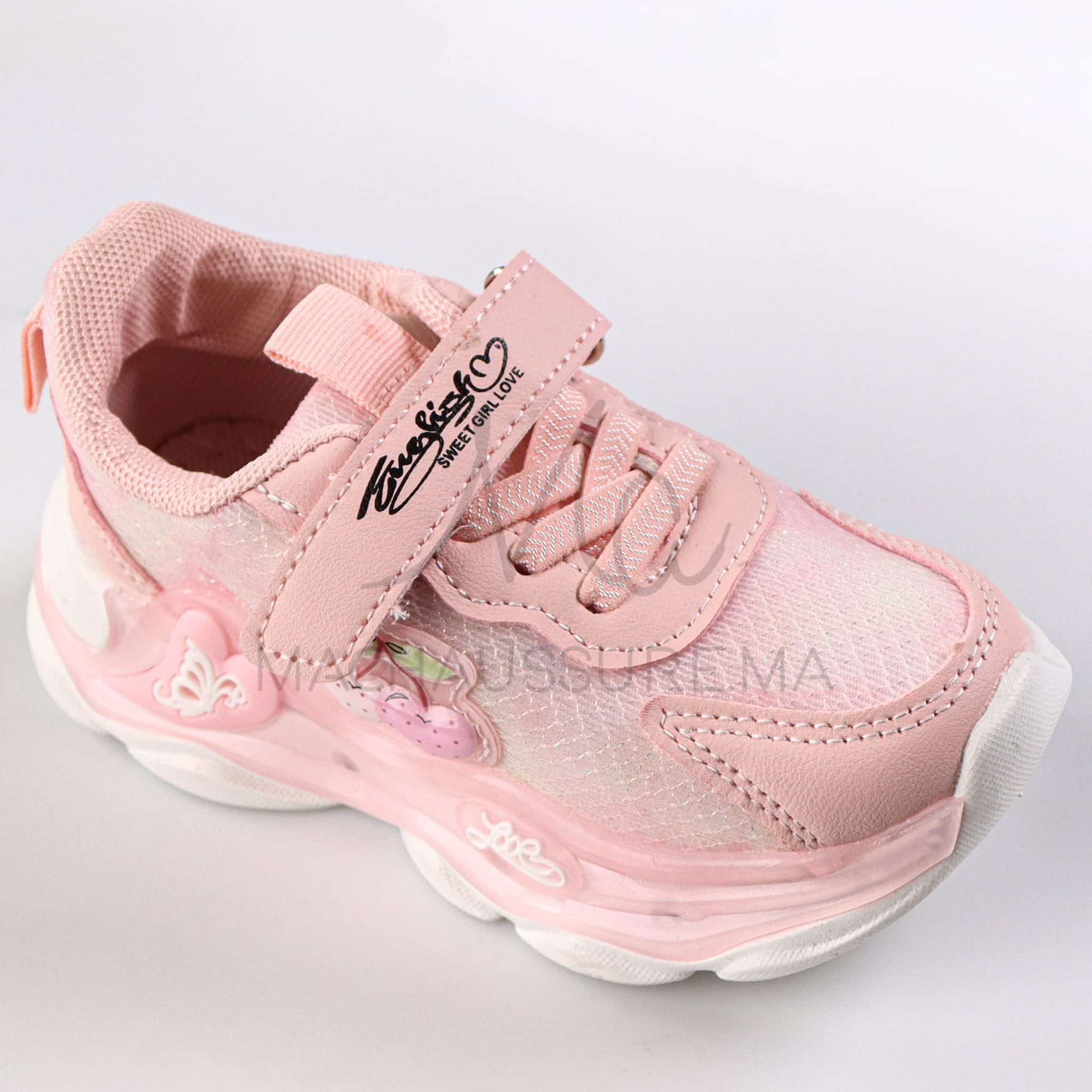 ShinyFairy - Baskets Enfants en Rose.