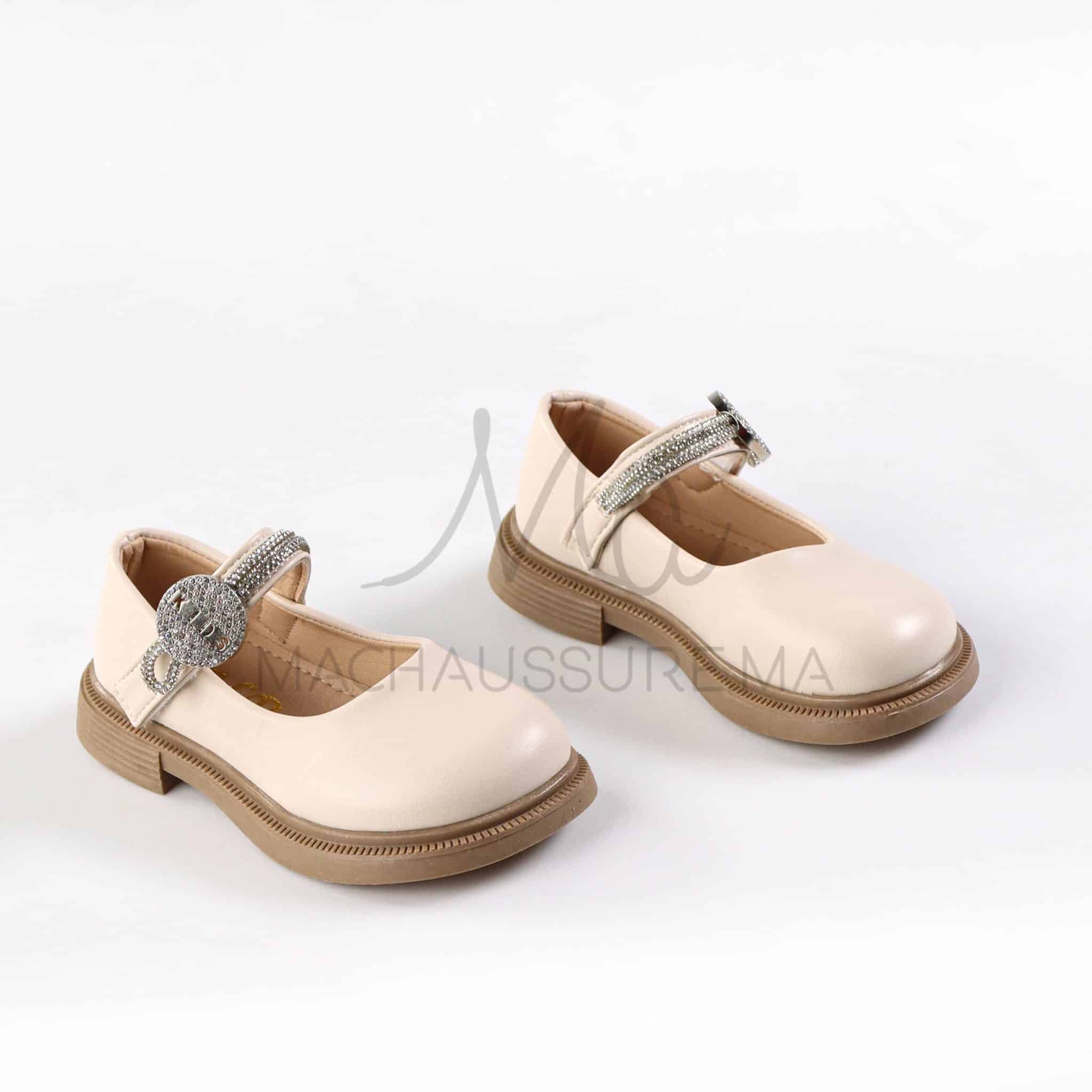SoftBloom - Basllerines fille en Beige.