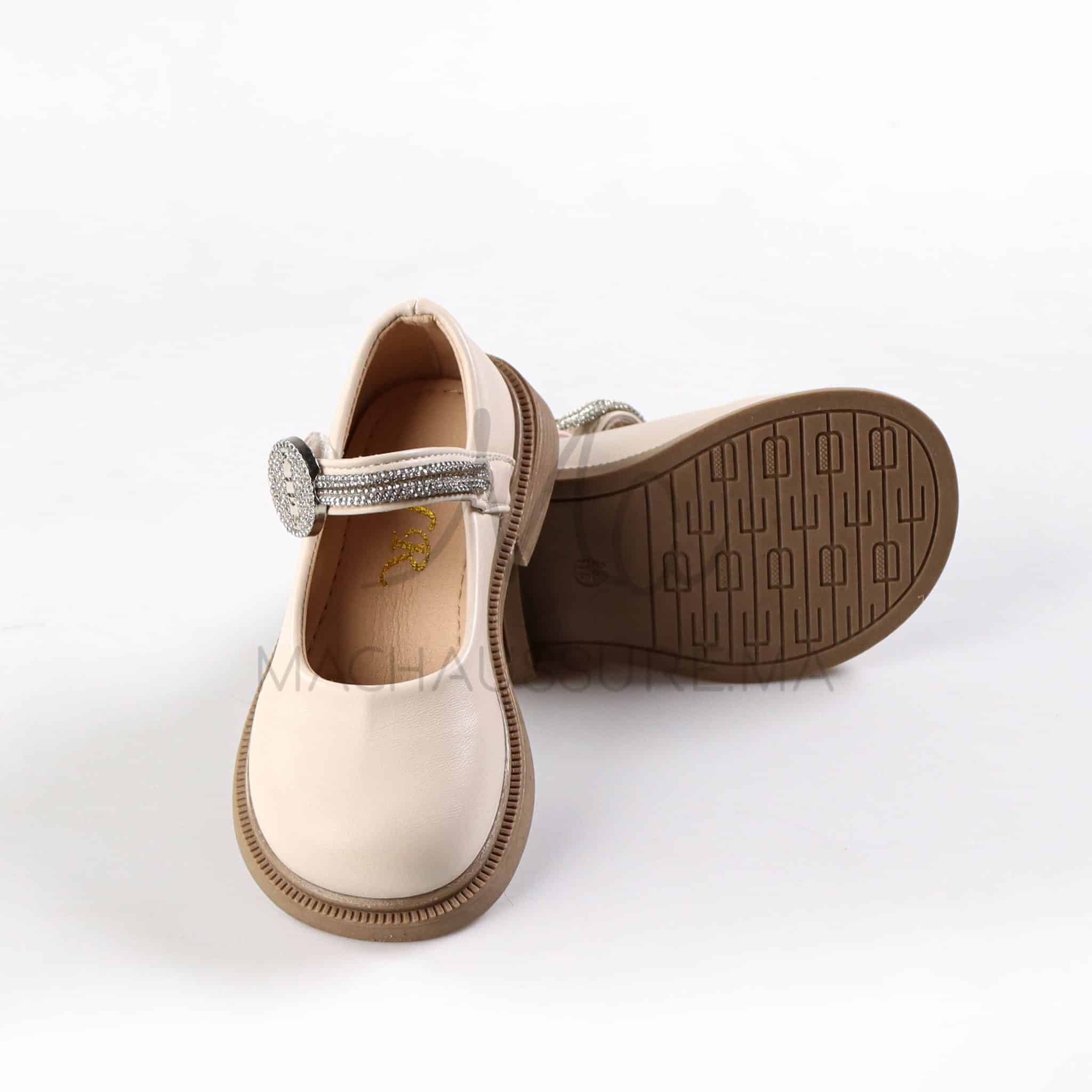 SoftBloom - Basllerines fille en Beige.
