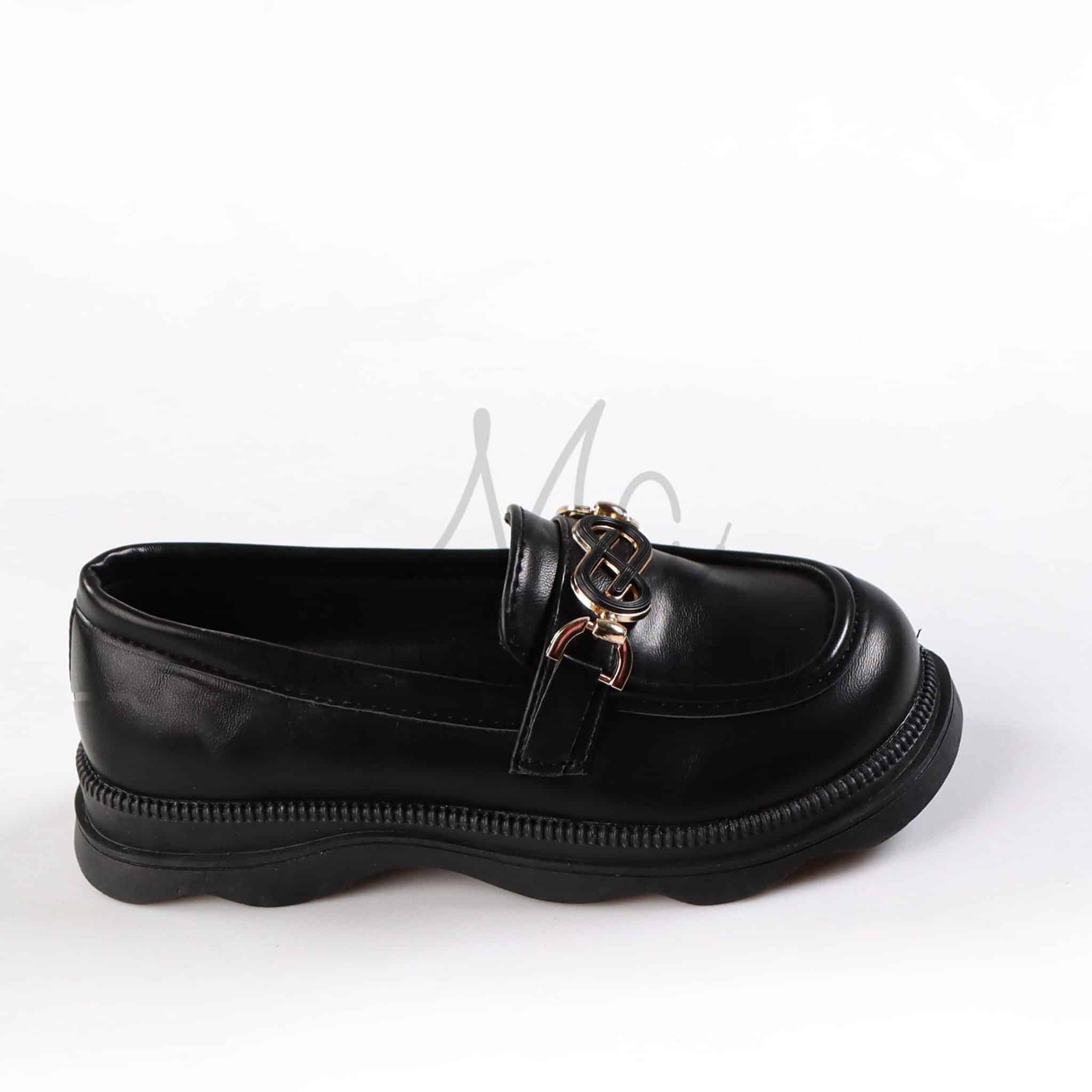ChicPetal - Ballerines fille en Noir.