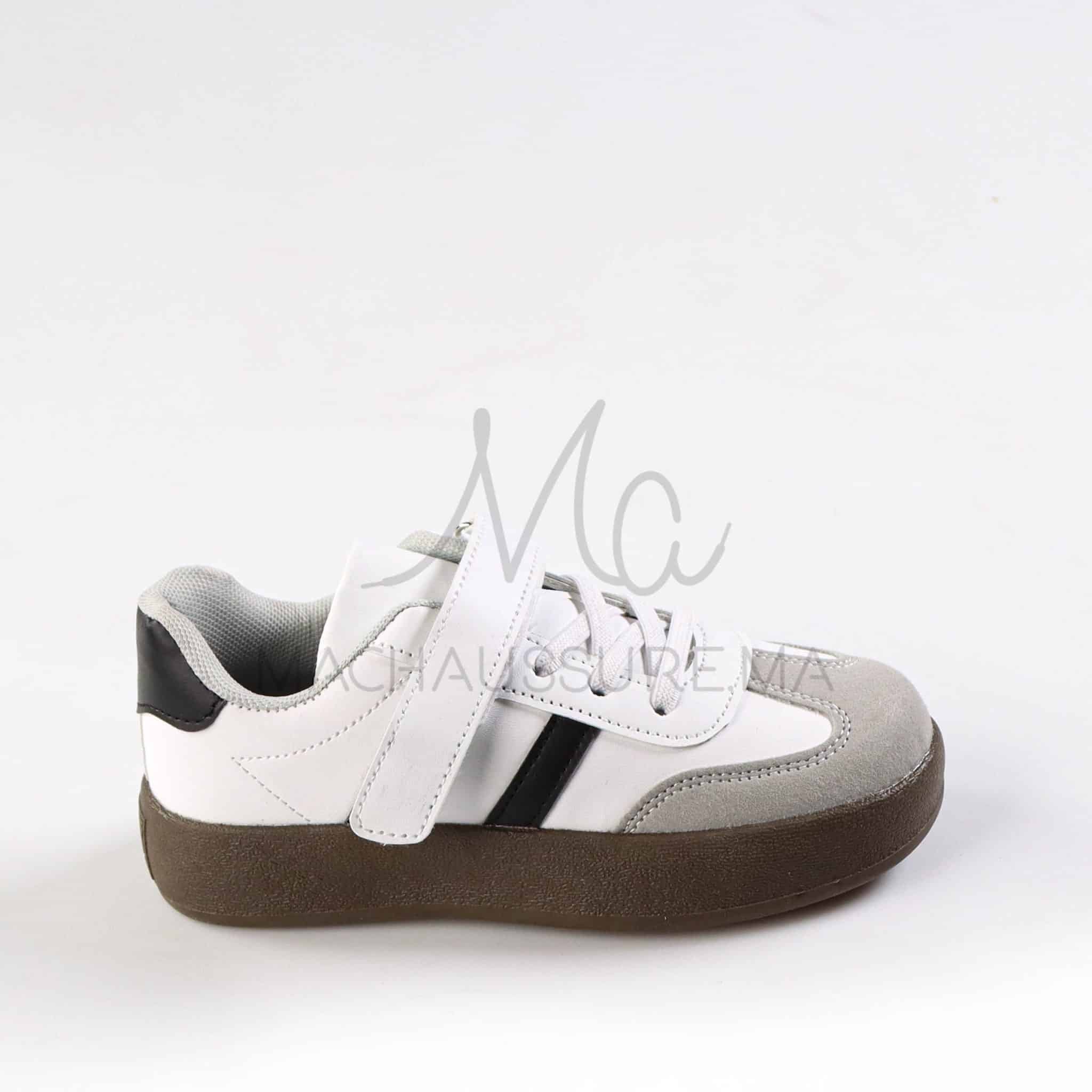WildSprint - Baskets Enfants en Blanc.
