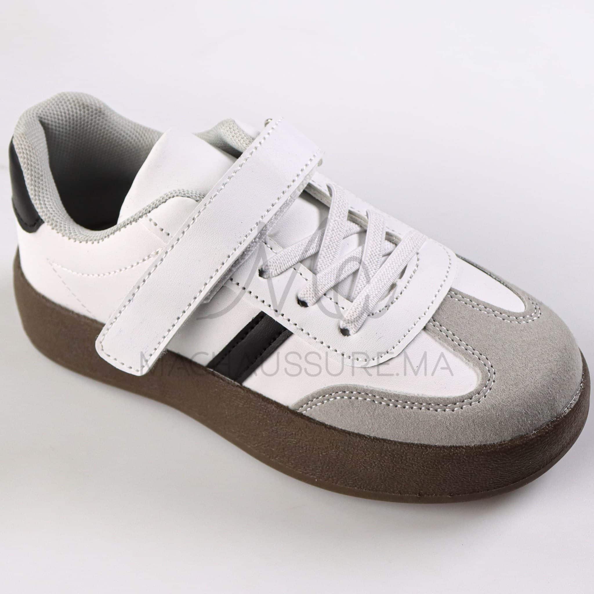 WildSprint - Baskets Enfants en Blanc.