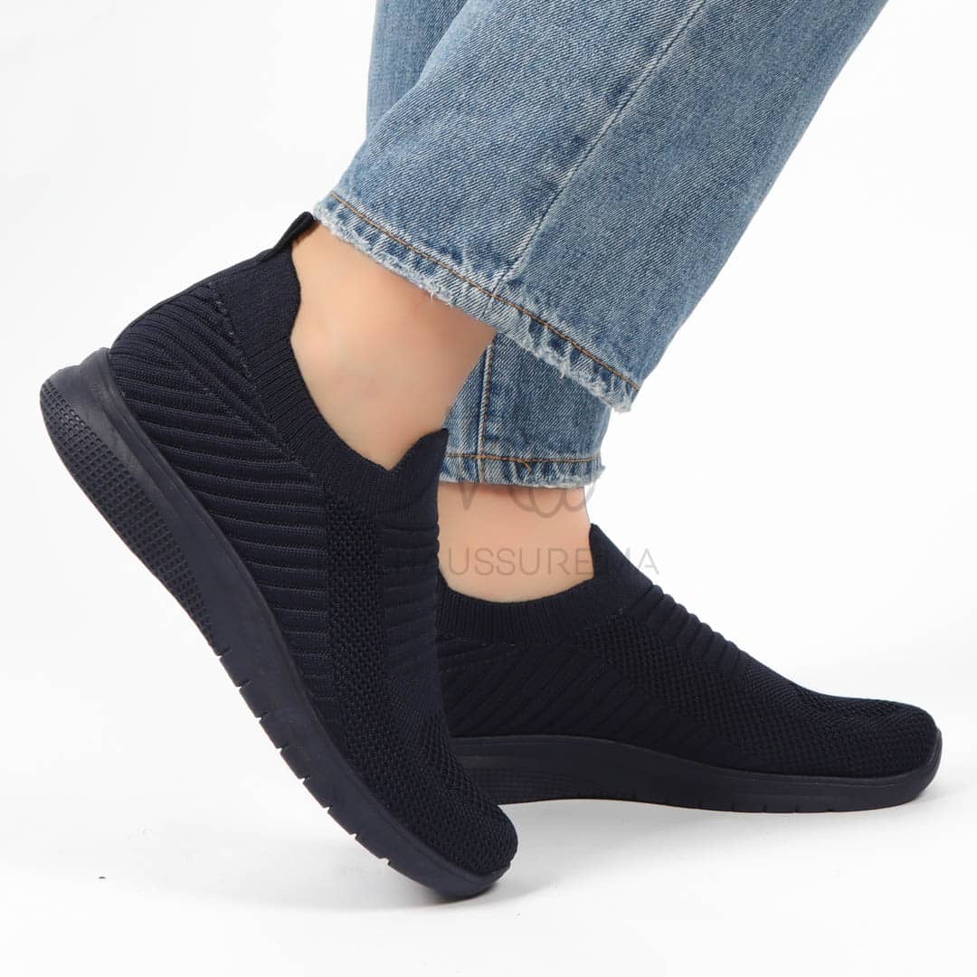 Spedy – Baskets Respirantes en Bleu.