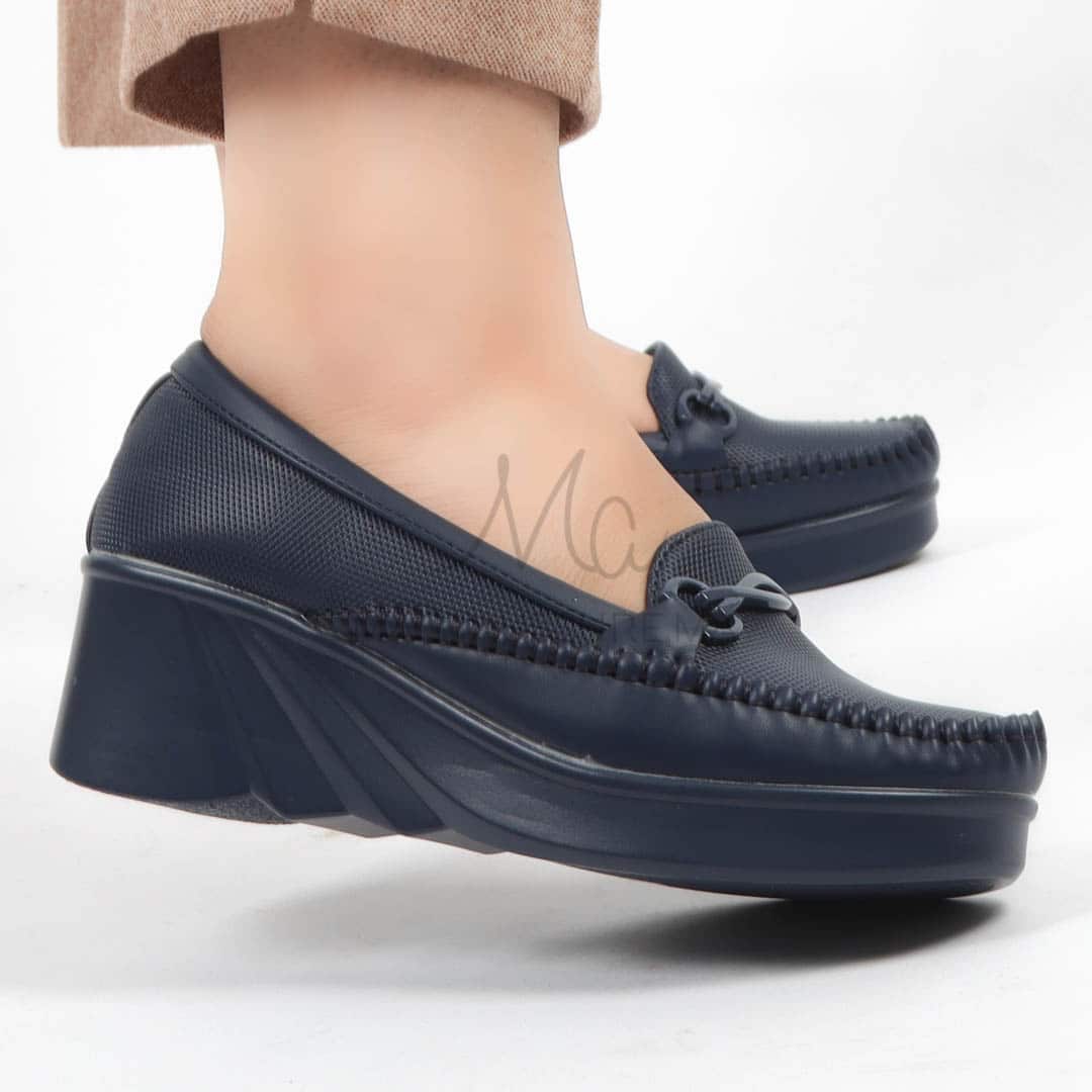 Yrsa – Mocassins Femmes en Bleu.