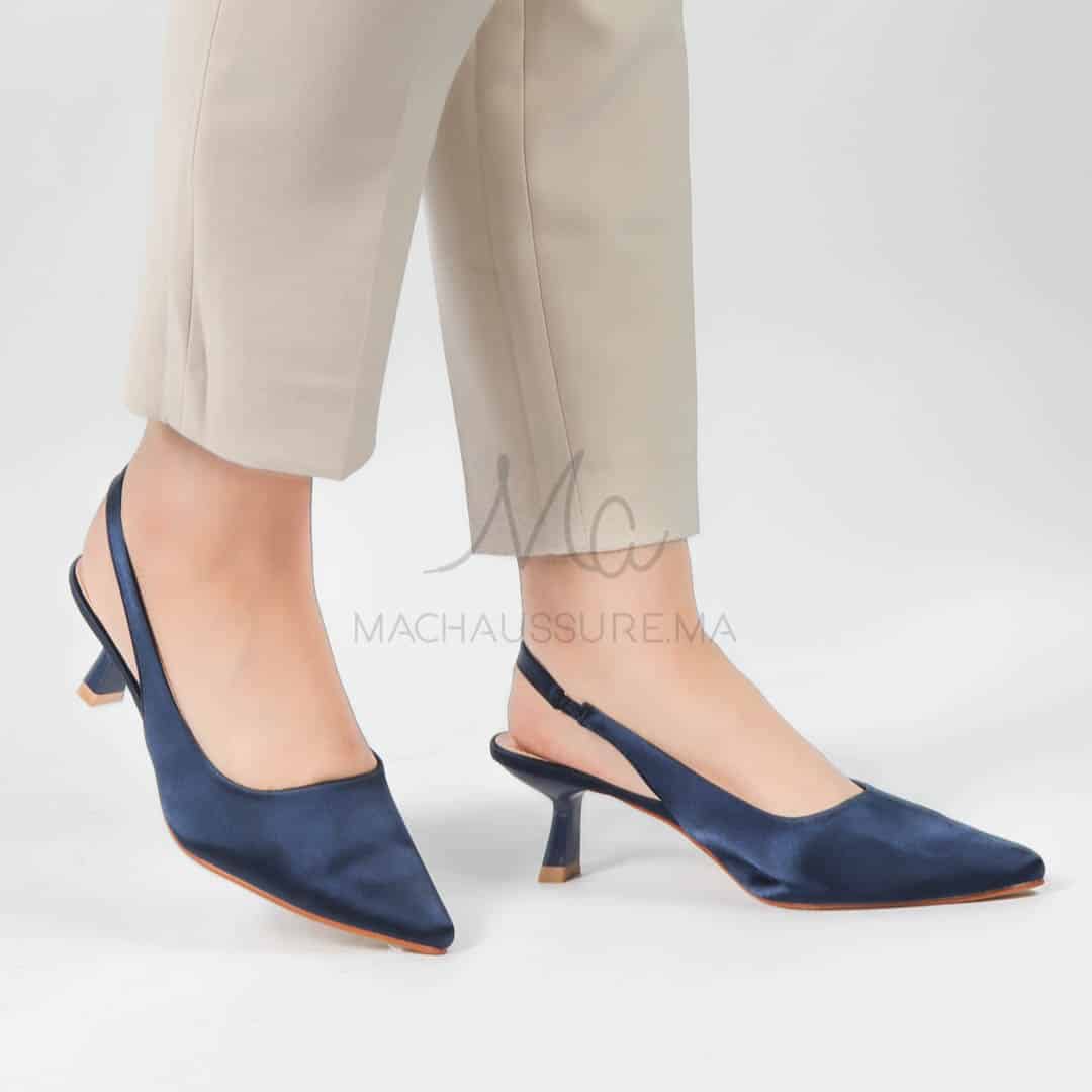 Béryl - Escarpins femmes en Bleu.