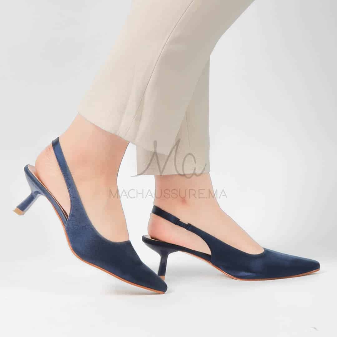 Béryl - Escarpins femmes en Bleu.