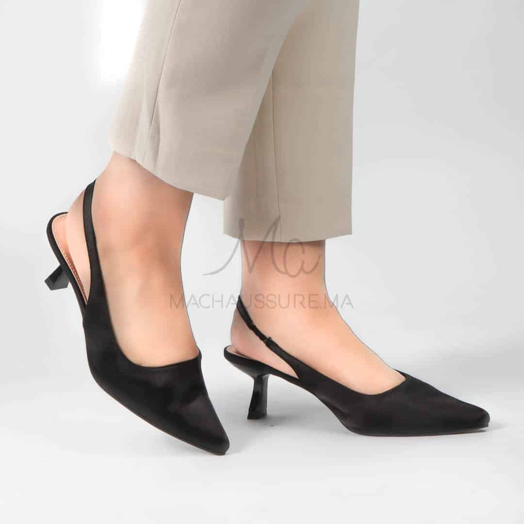 Béryl - Escarpins femmes en Noir.