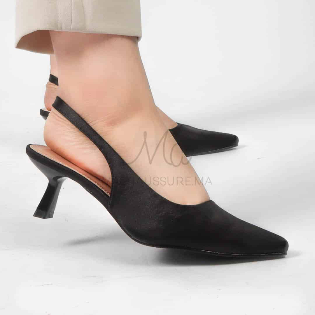 Béryl - Escarpins femmes en Noir.