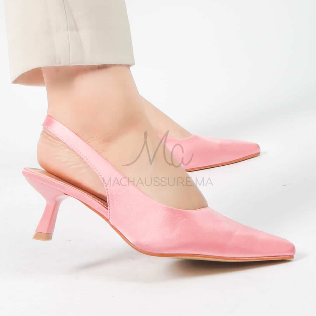 Béryl - Escarpins femmes en Rose.