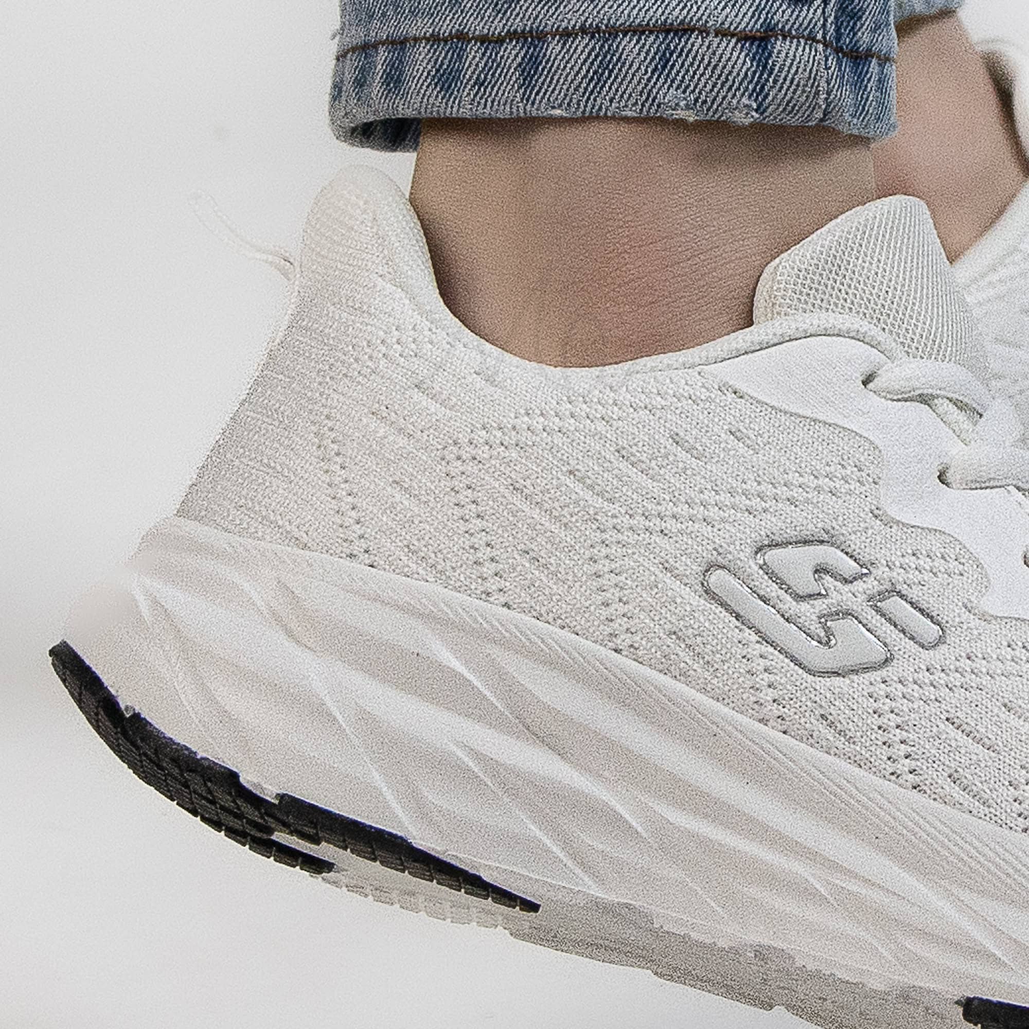 FlexyFit – Baskets Confortable en Blanc.