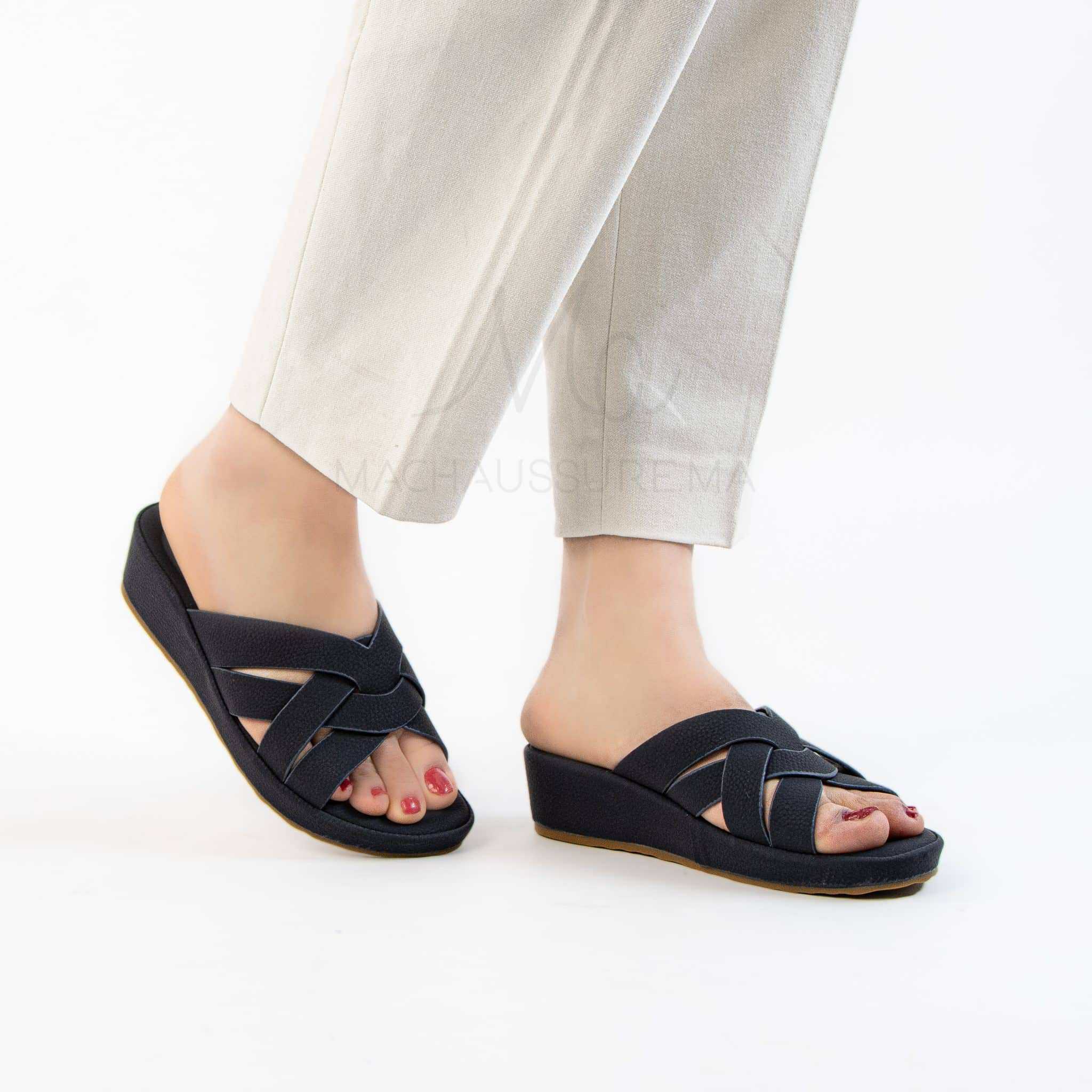 Josefina – Sandales confortables femmes en Bleu.