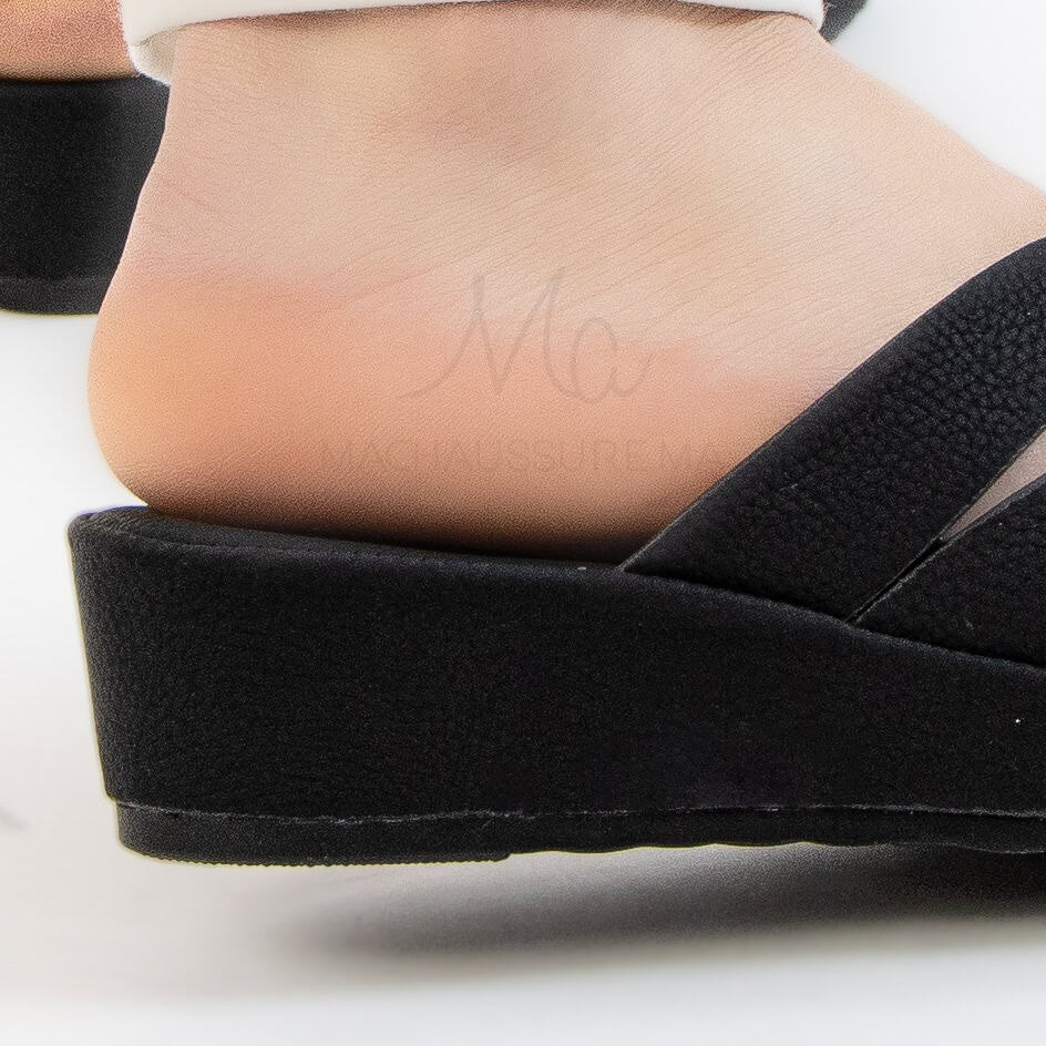 Josefina – Sandales confortables femmes en Noir.