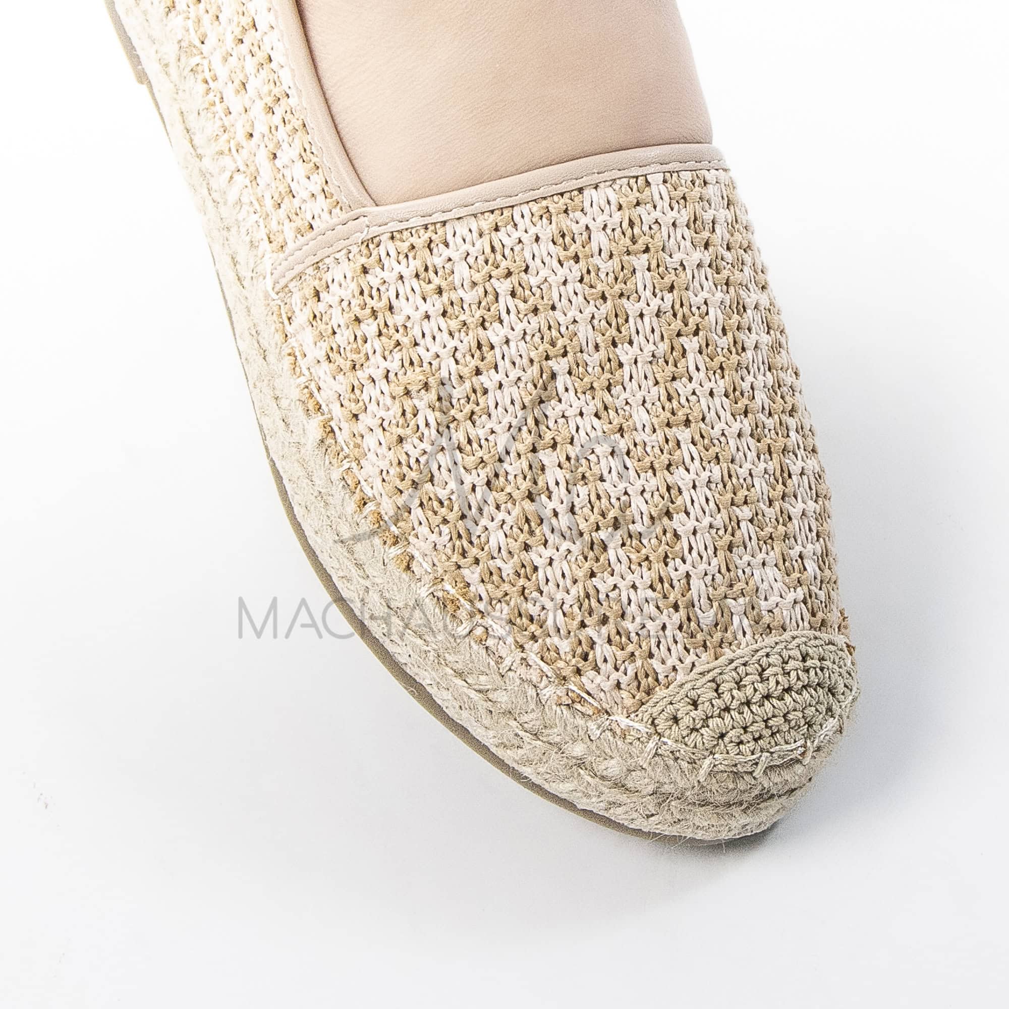 Ballerina – Espadrilles Femmes en Beige.