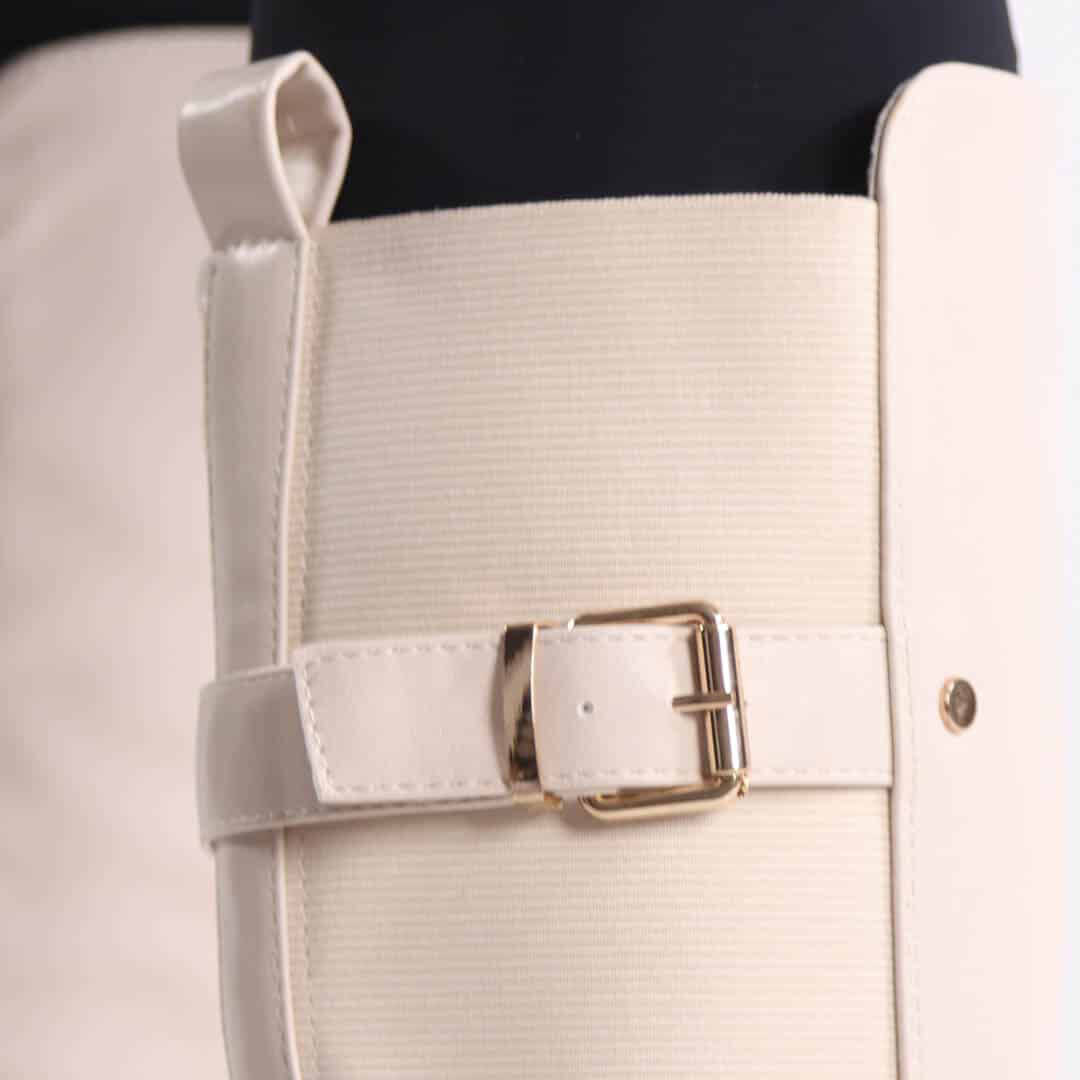 NOHA – Bottes Femmes en Beige.