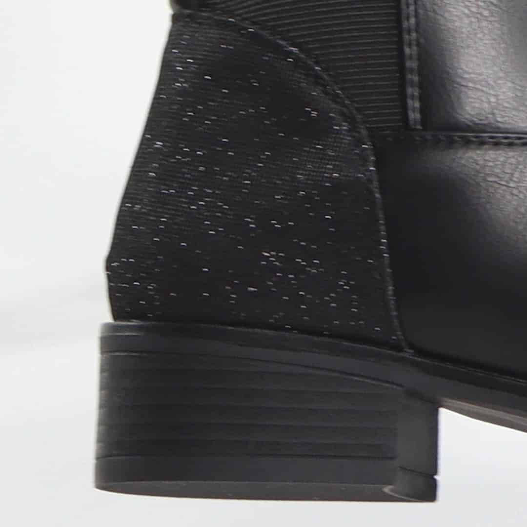 NOHA – Bottes Femmes en Noir.