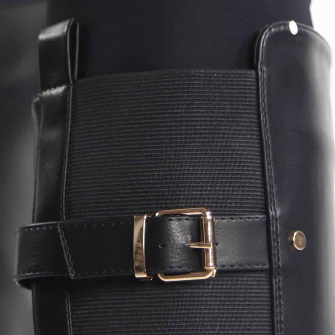 NOHA – Bottes Femmes en Noir.