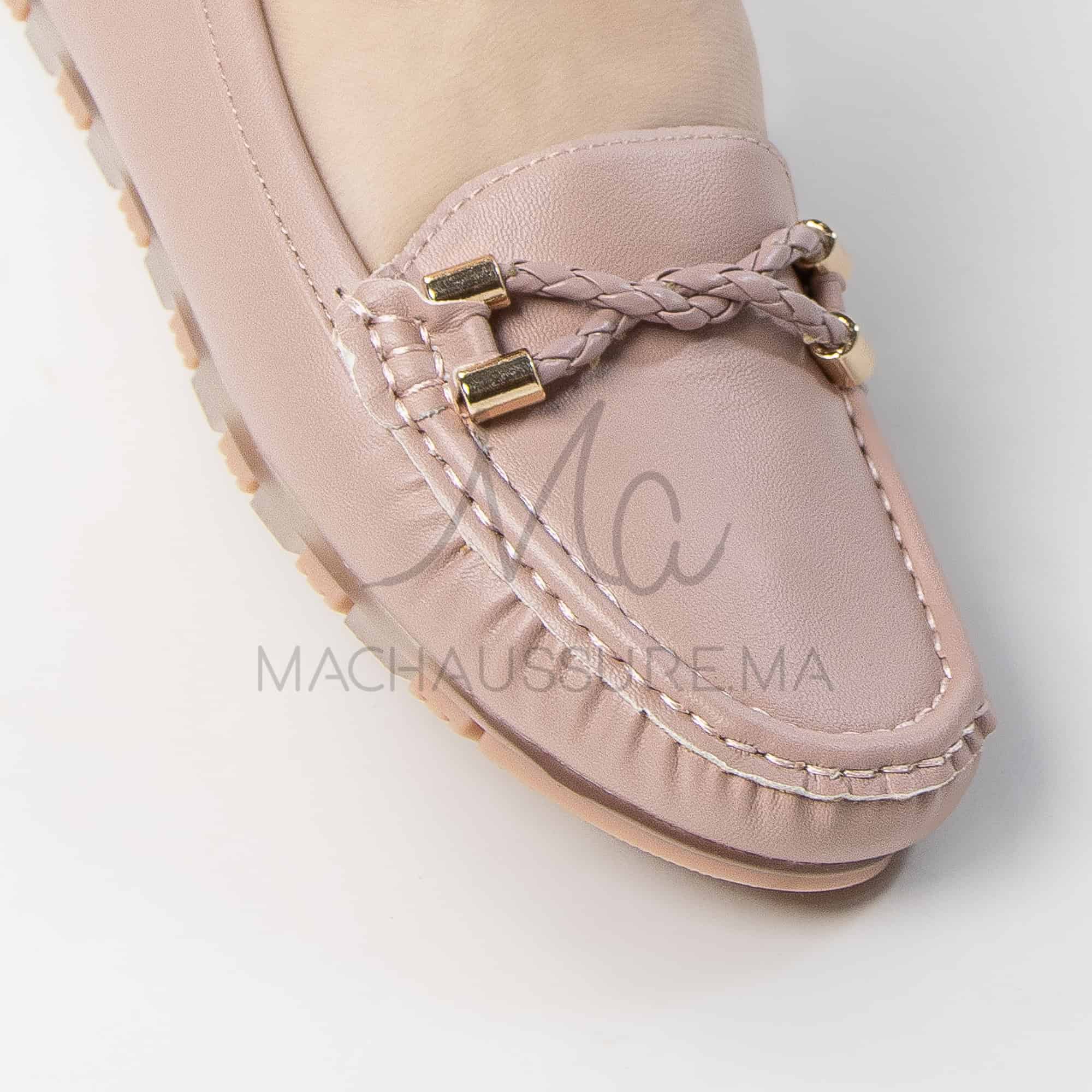 Firenze – Mocassins Femmes en Rose.