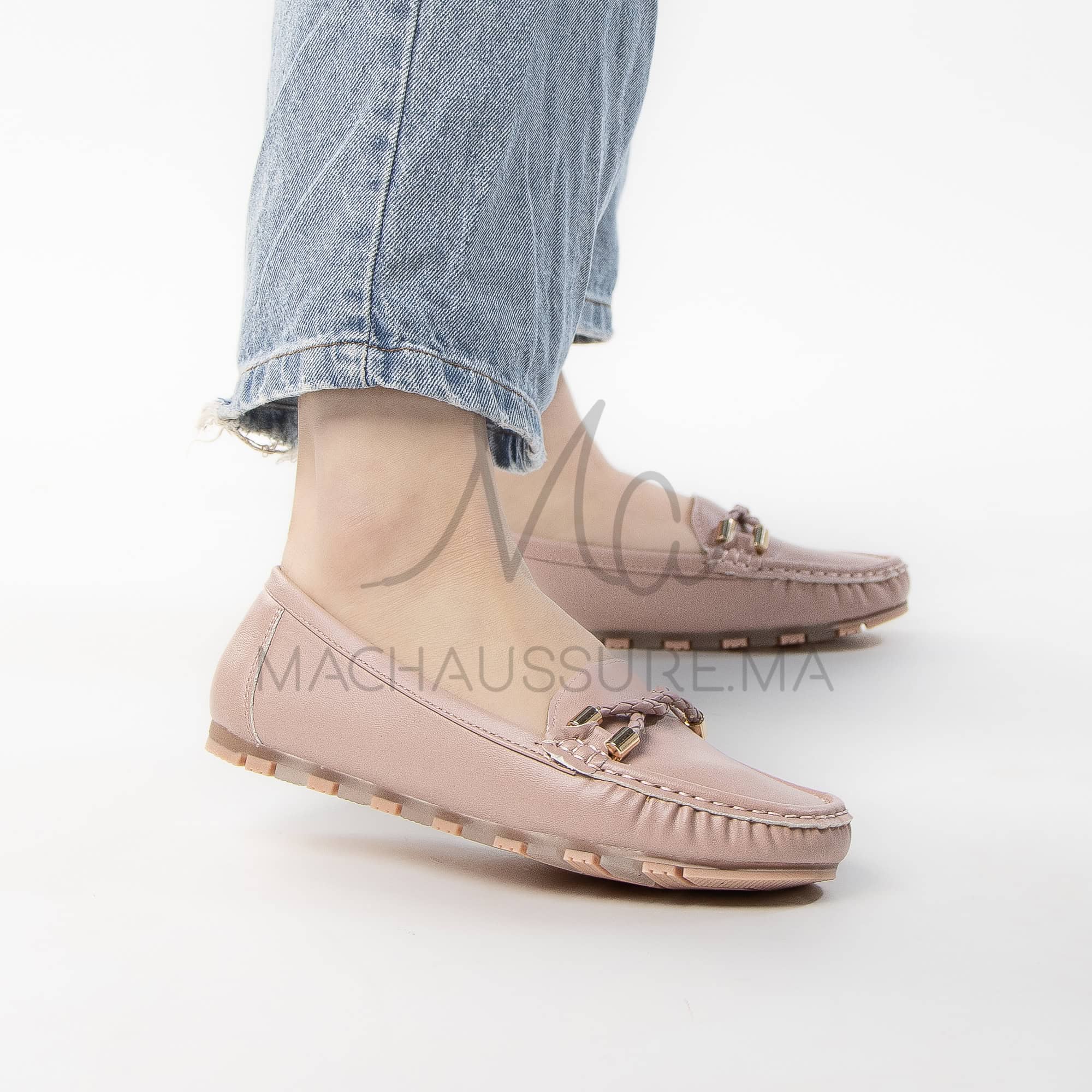 Firenze – Mocassins Femmes en Rose.