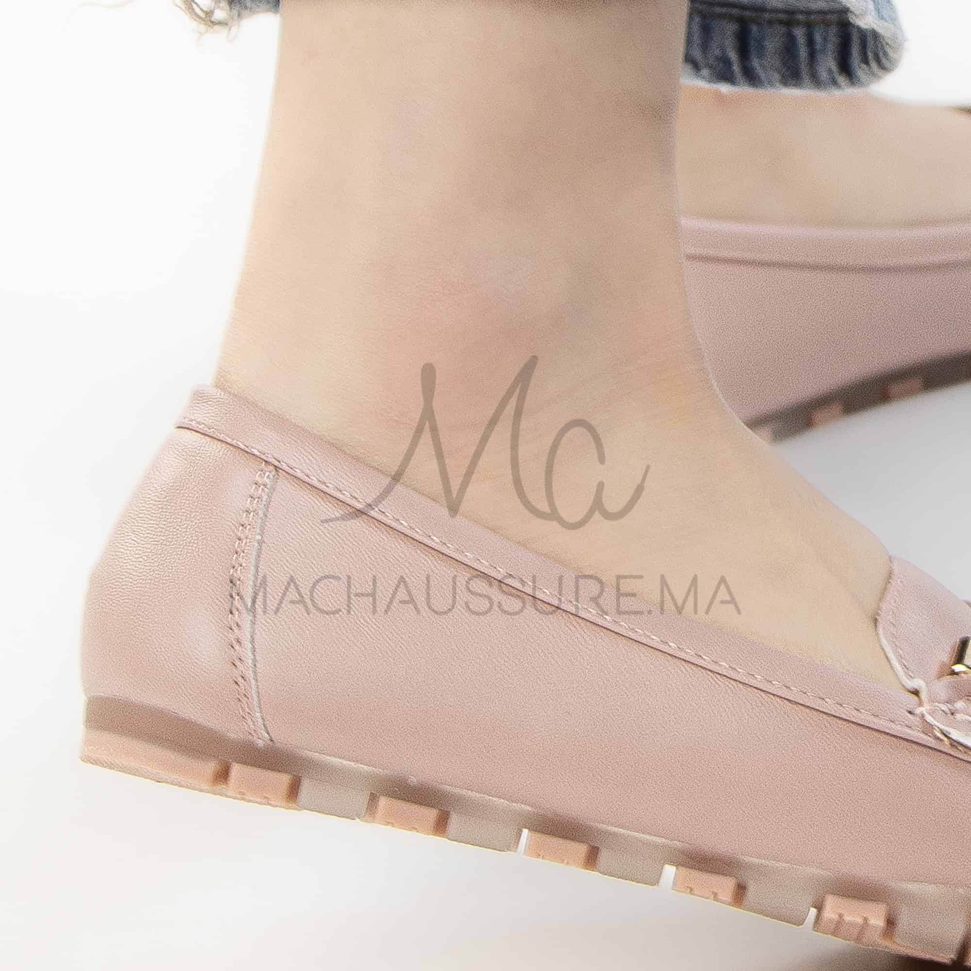 Firenze – Mocassins Femmes en Rose.