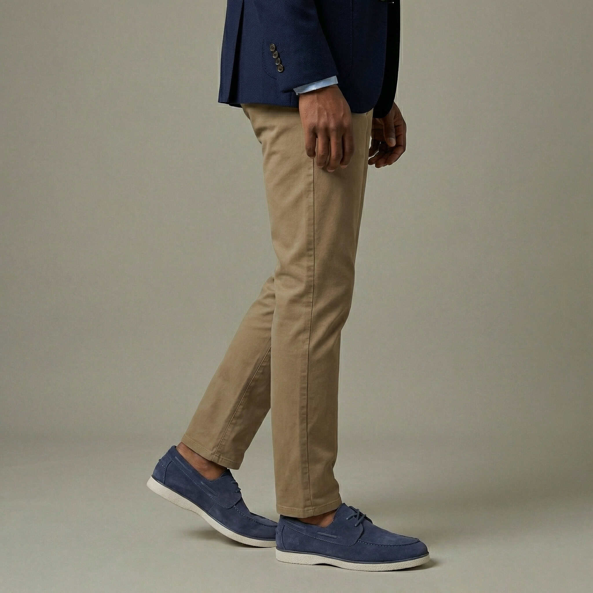 Ernesto – Mocassins Hommes en Bleu.