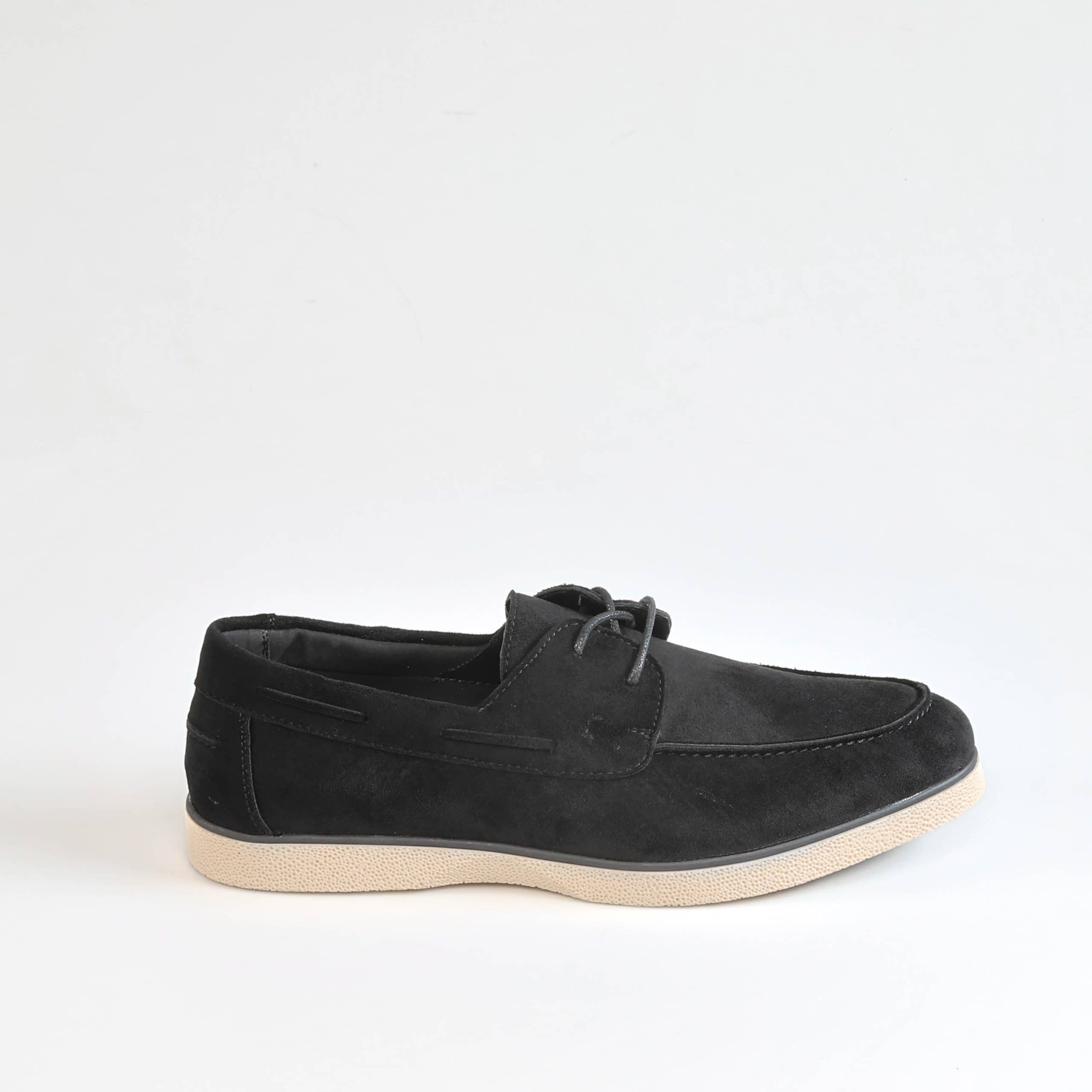 Ernesto – Mocassins Hommes en Noir.