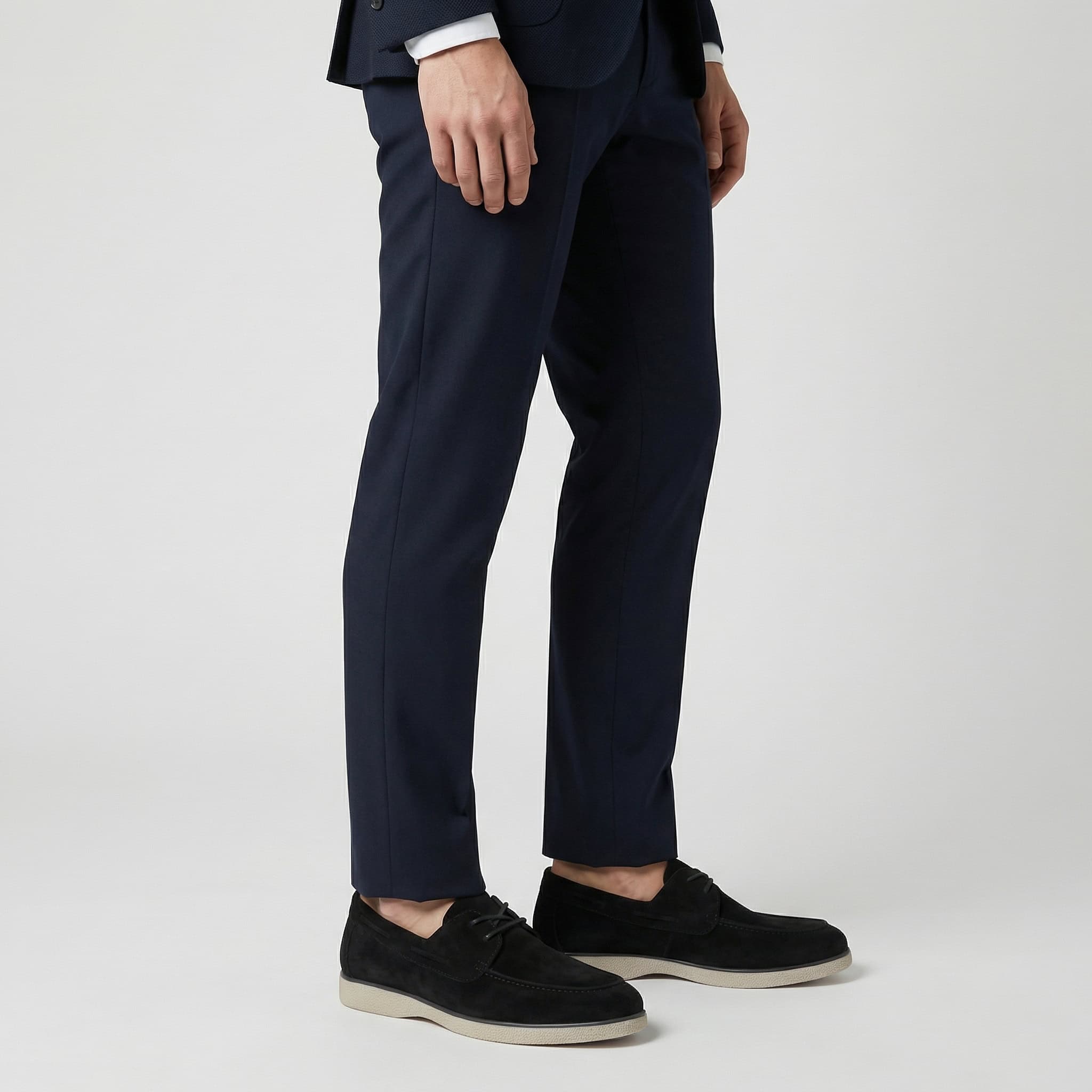 Ernesto – Mocassins Hommes en Noir.