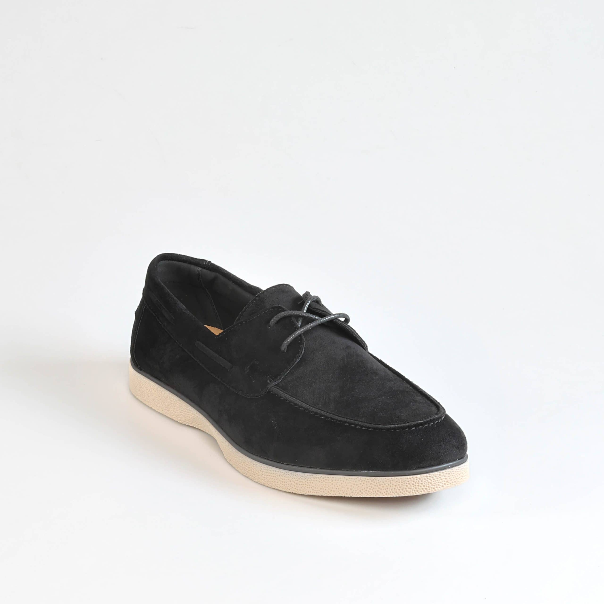 Ernesto – Mocassins Hommes en Noir.