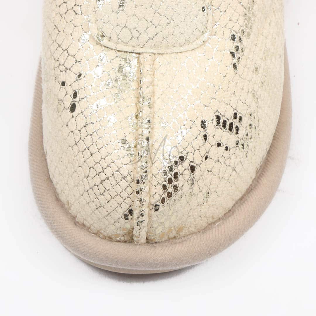 Skylar - Pantoufle en Beige.