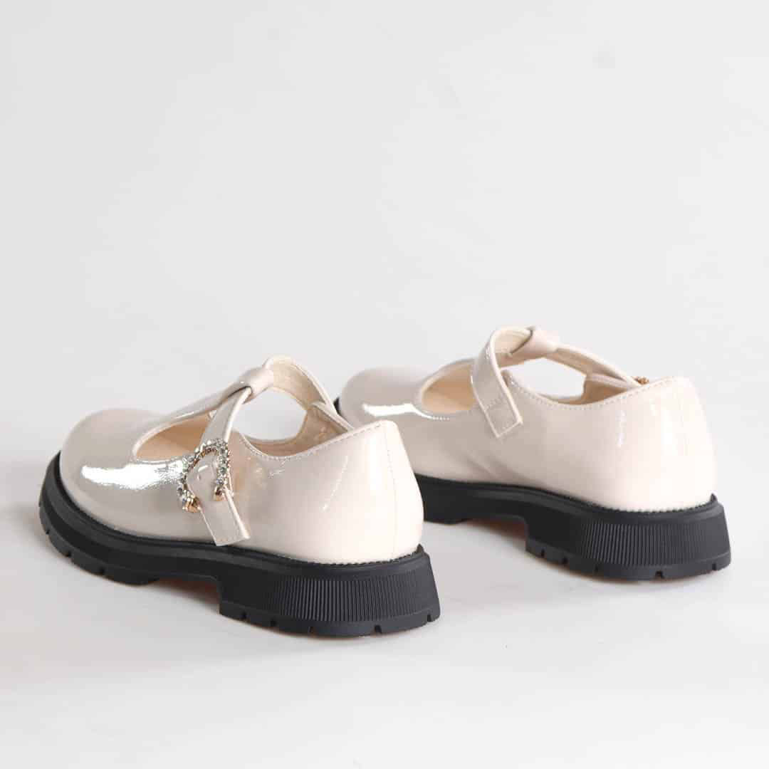 Sahar - Ballerines fille en Beige.