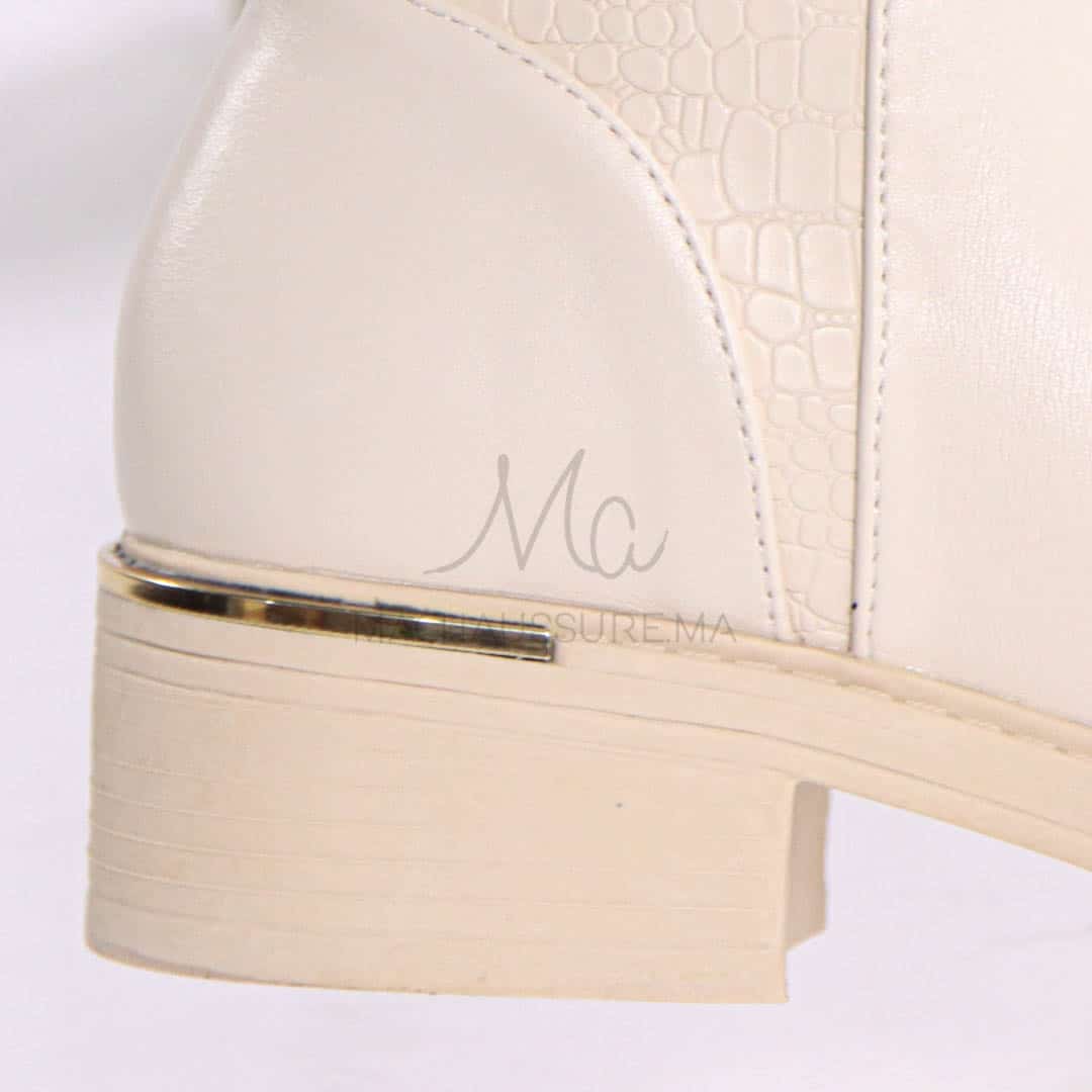 Rana – Bottines Femmes en Beige.