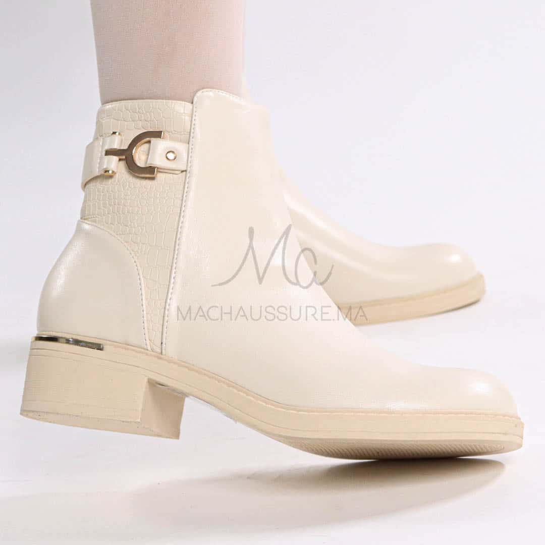 Rana – Bottines Femmes en Beige.