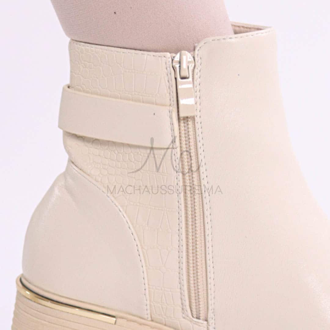 Rana – Bottines Femmes en Beige.