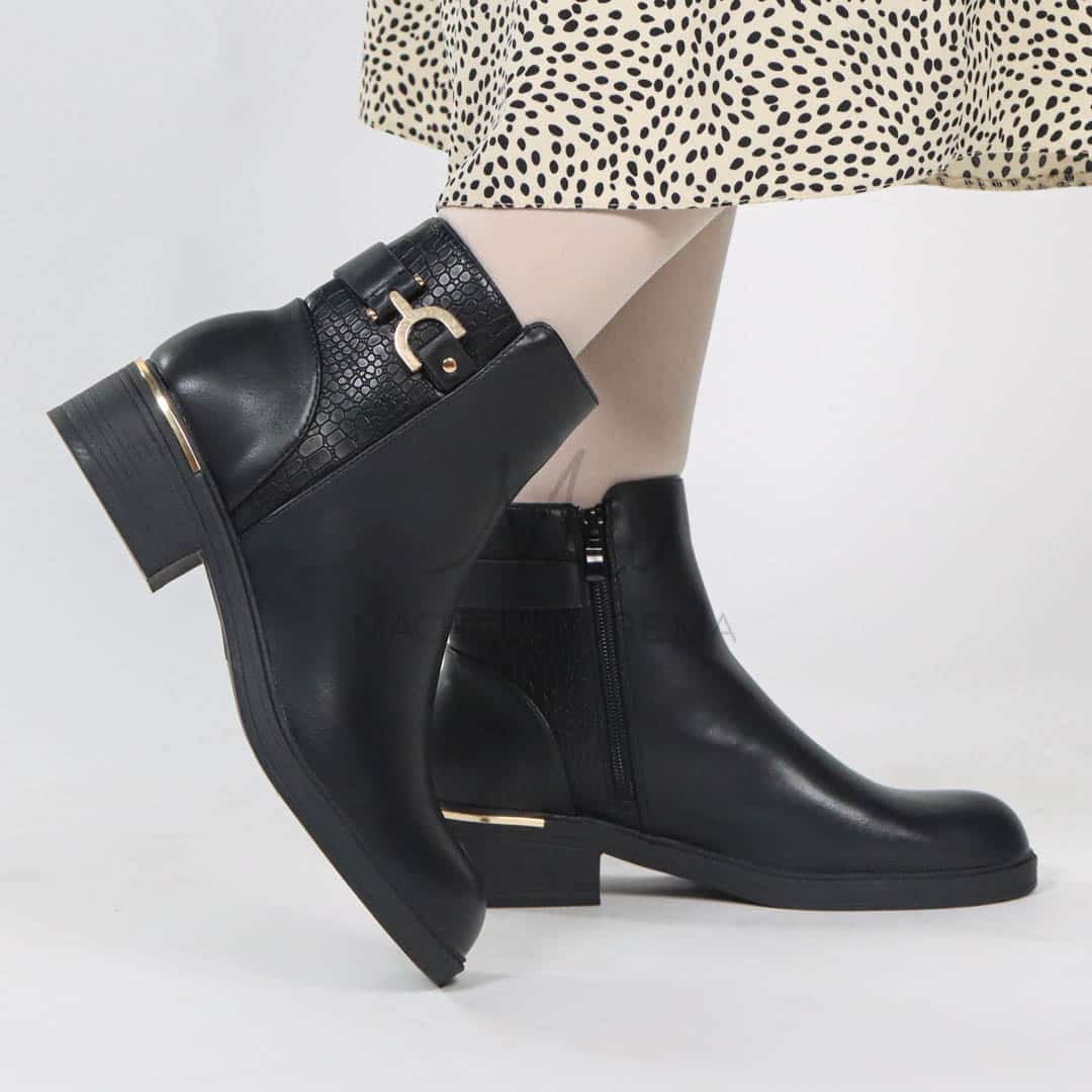Rana – Bottines Femmes en Noir.
