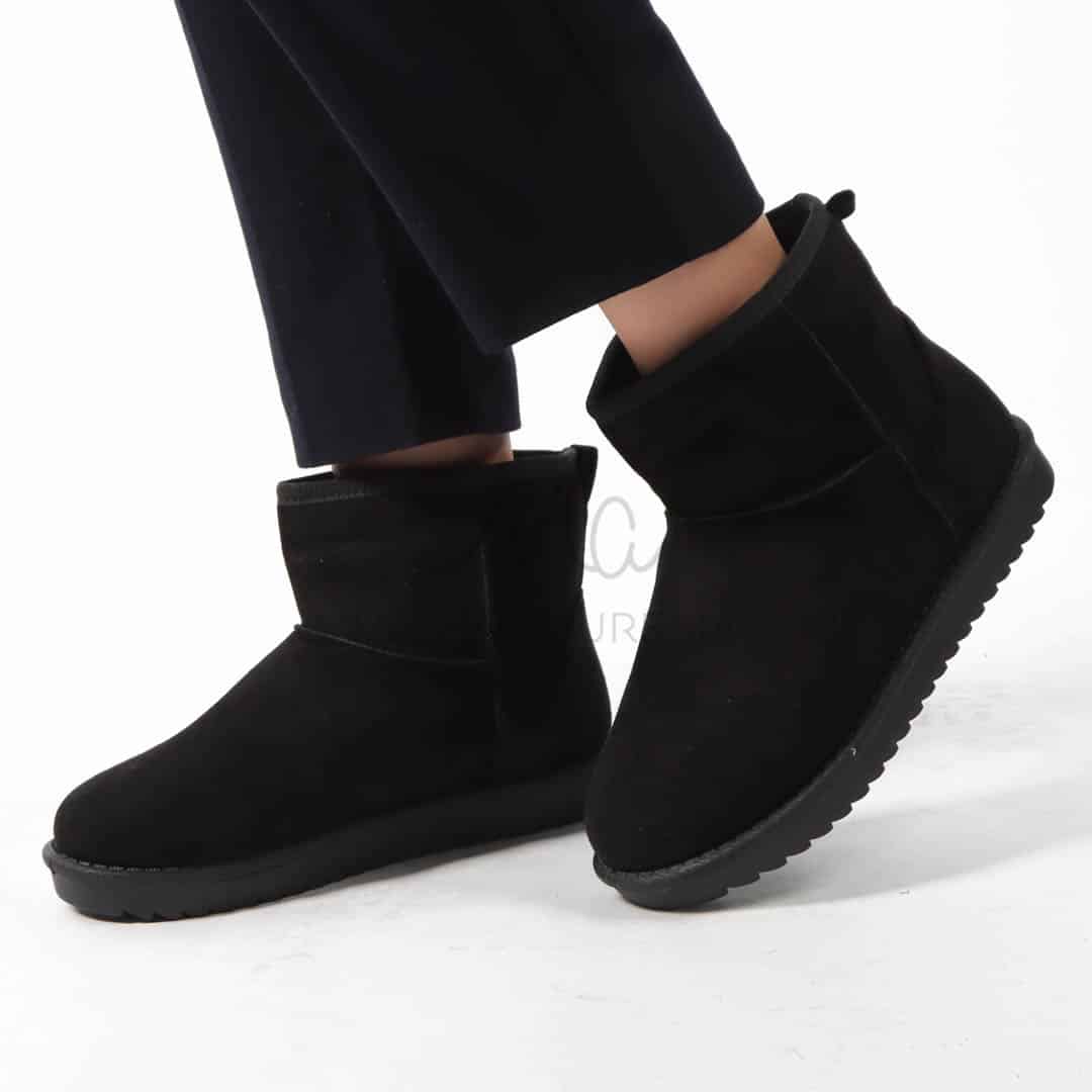 Caribou - Bottines à mini plateforme en Noir.